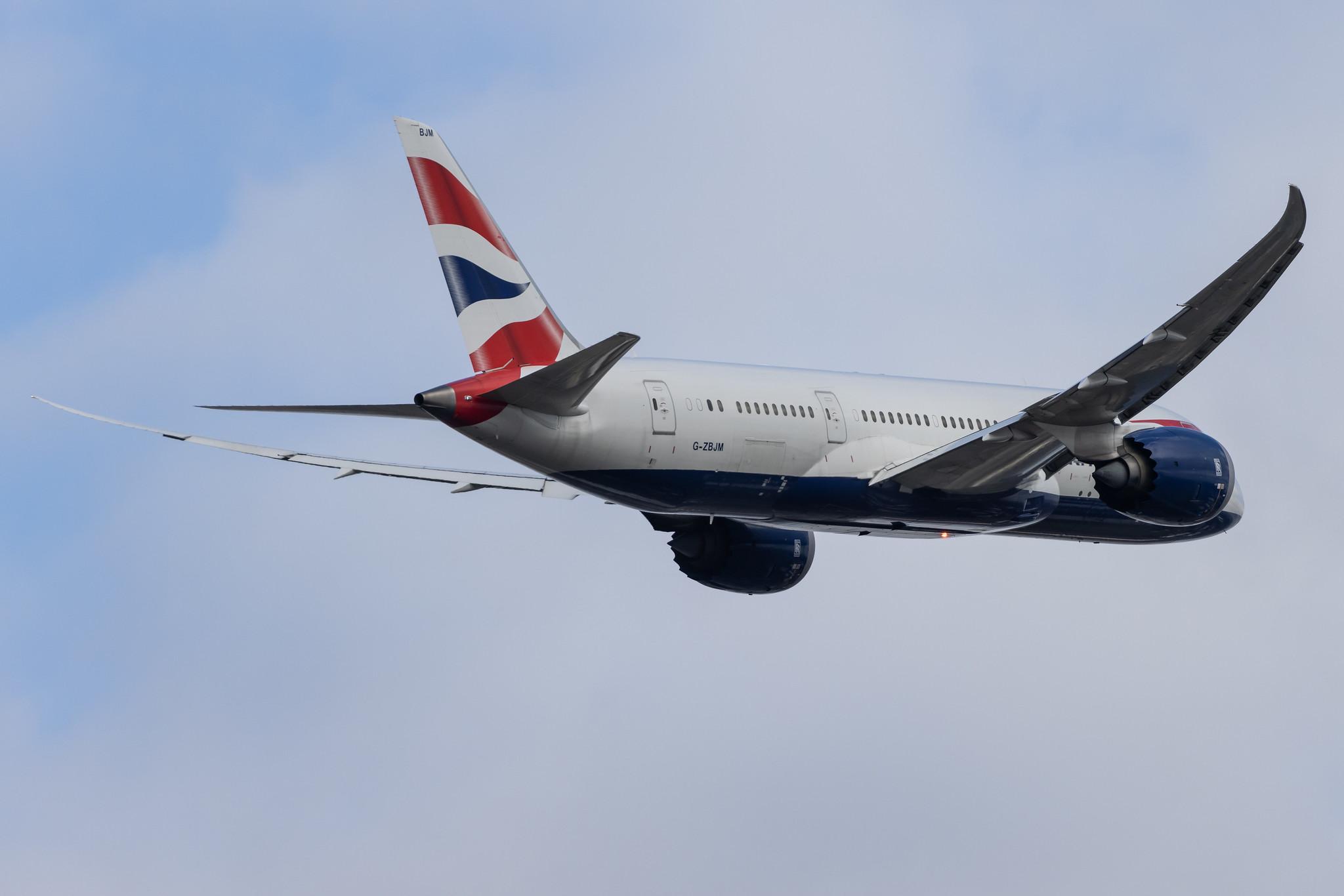 London Heathrow: British Airways (BA / BAW) |  Boeing 787-8 Dreamliner B788 | G-ZBJM | MSN 60631
