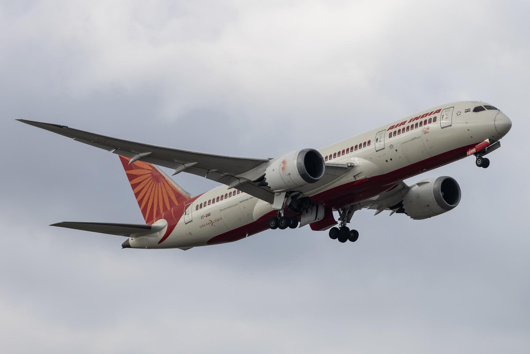 London Heathrow: Air India (AI / AIC) |  Boeing 787-8 Dreamliner B788 | VT-ANR | MSN 36289