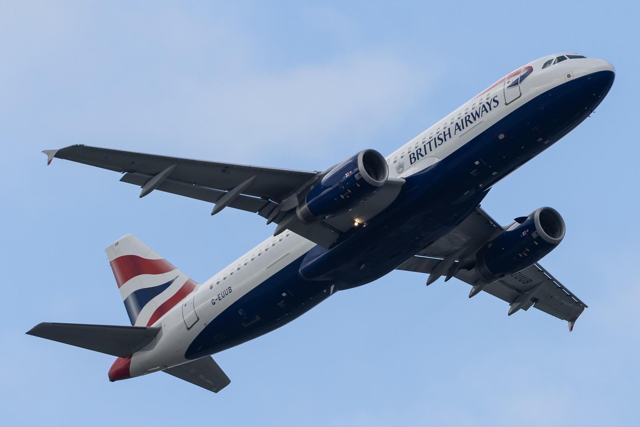 London Heathrow: British Airways (BA / BAW) |  Airbus A320-232 A320 | G-EUUB | MSN 1689