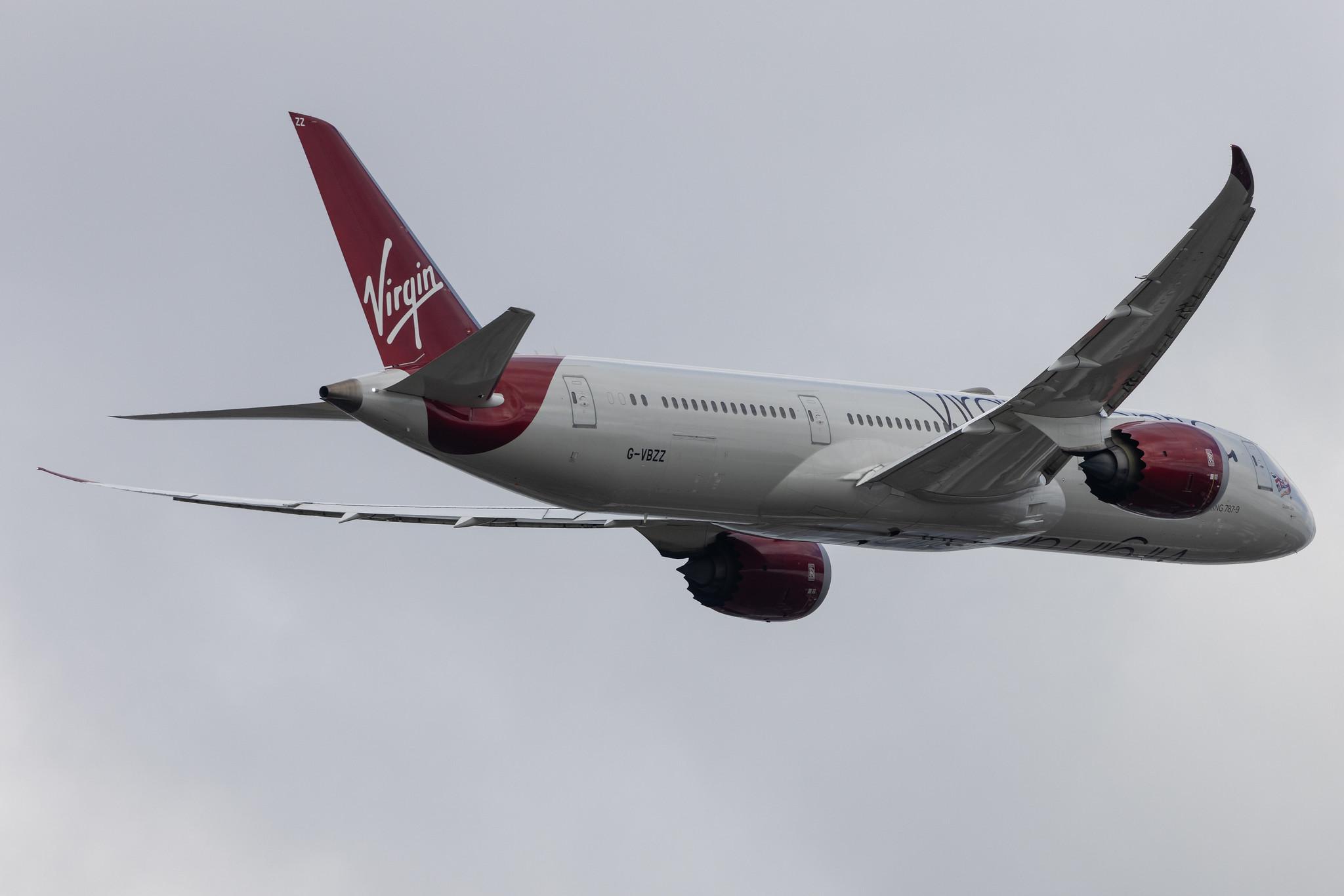 London Heathrow: Virgin Atlantic (VS / VIR) |  Boeing 787-9 Dreamliner B789 | G-VBZZ | MSN 37976