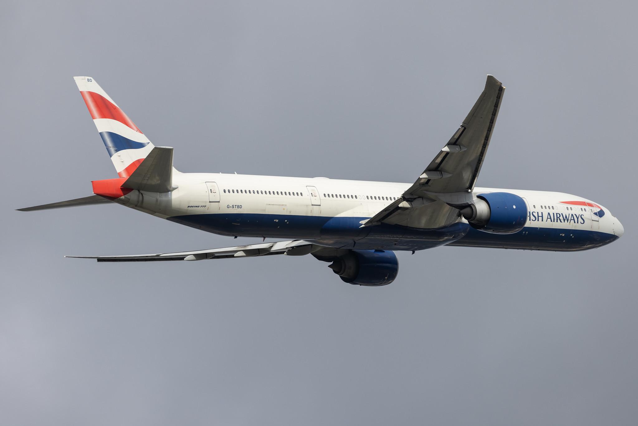 London Heathrow: British Airways (BA / BAW) |  Boeing 777-36N(ER) B77W | G-STBD | MSN 38695