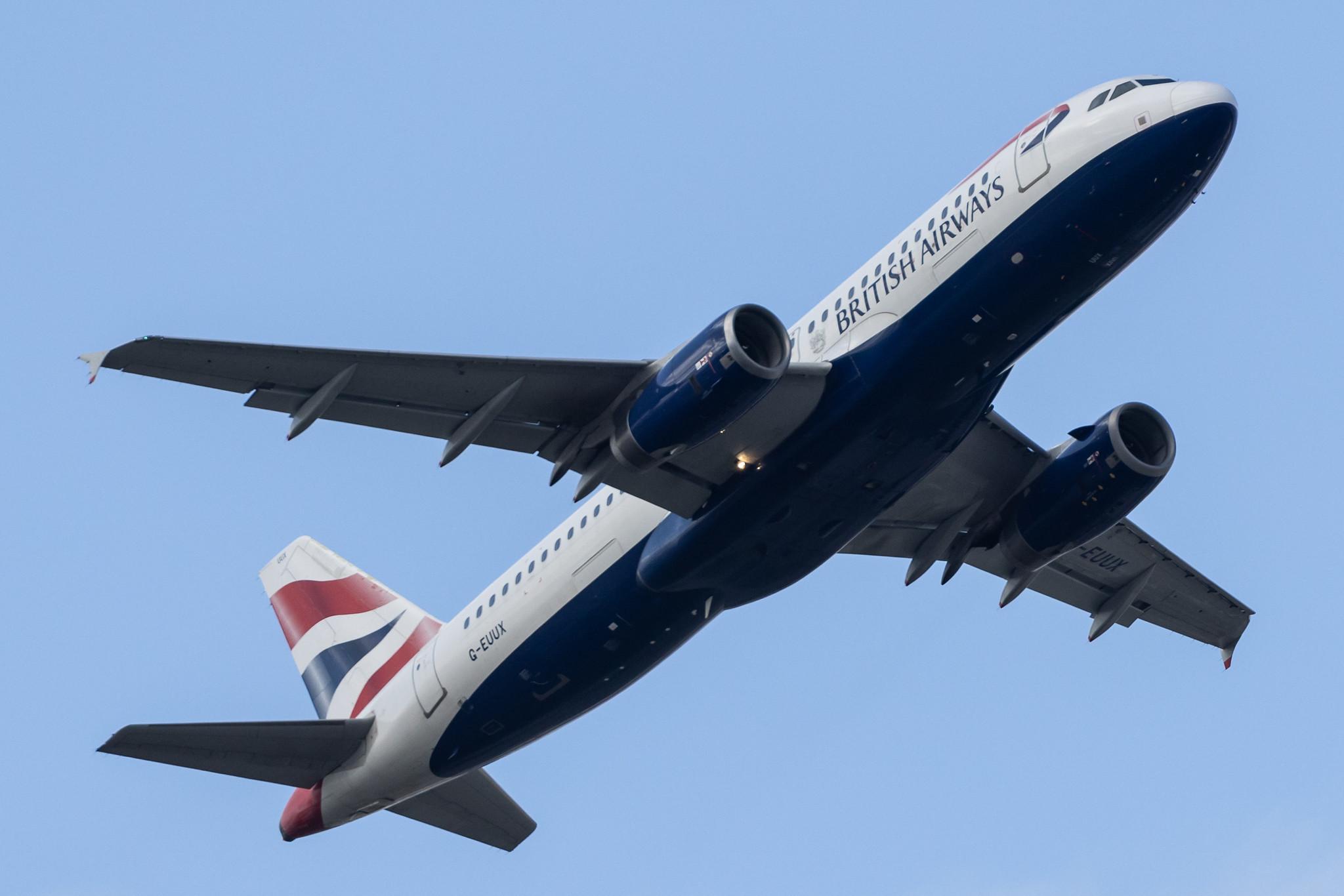 London Heathrow: British Airways (BA / BAW) |  Airbus A320-232 A320 | G-EUUX | MSN 3550