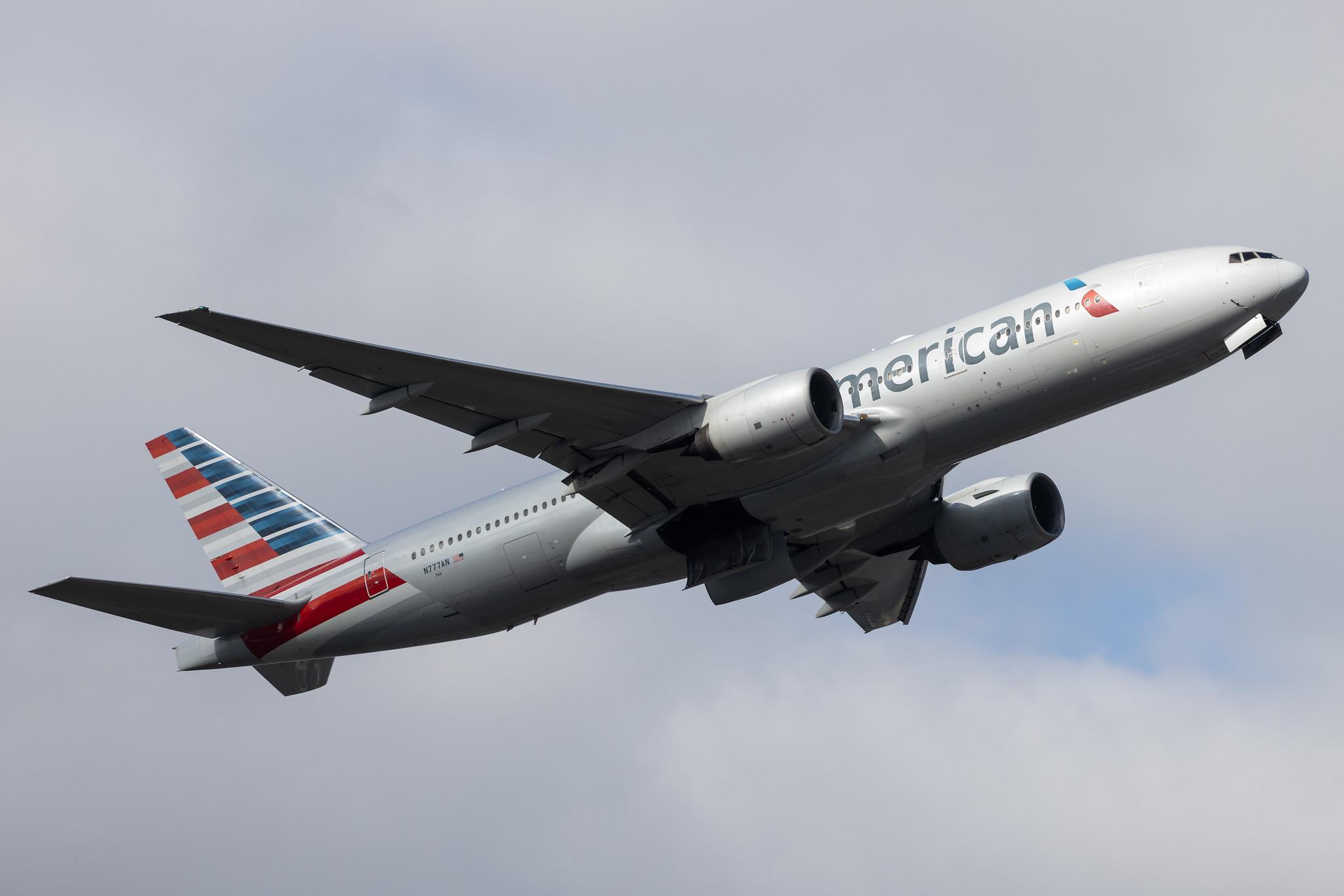 London Heathrow: American Airlines (AA / AAL) |  Boeing 777-223(ER) B772 | N777AN | MSN 29585