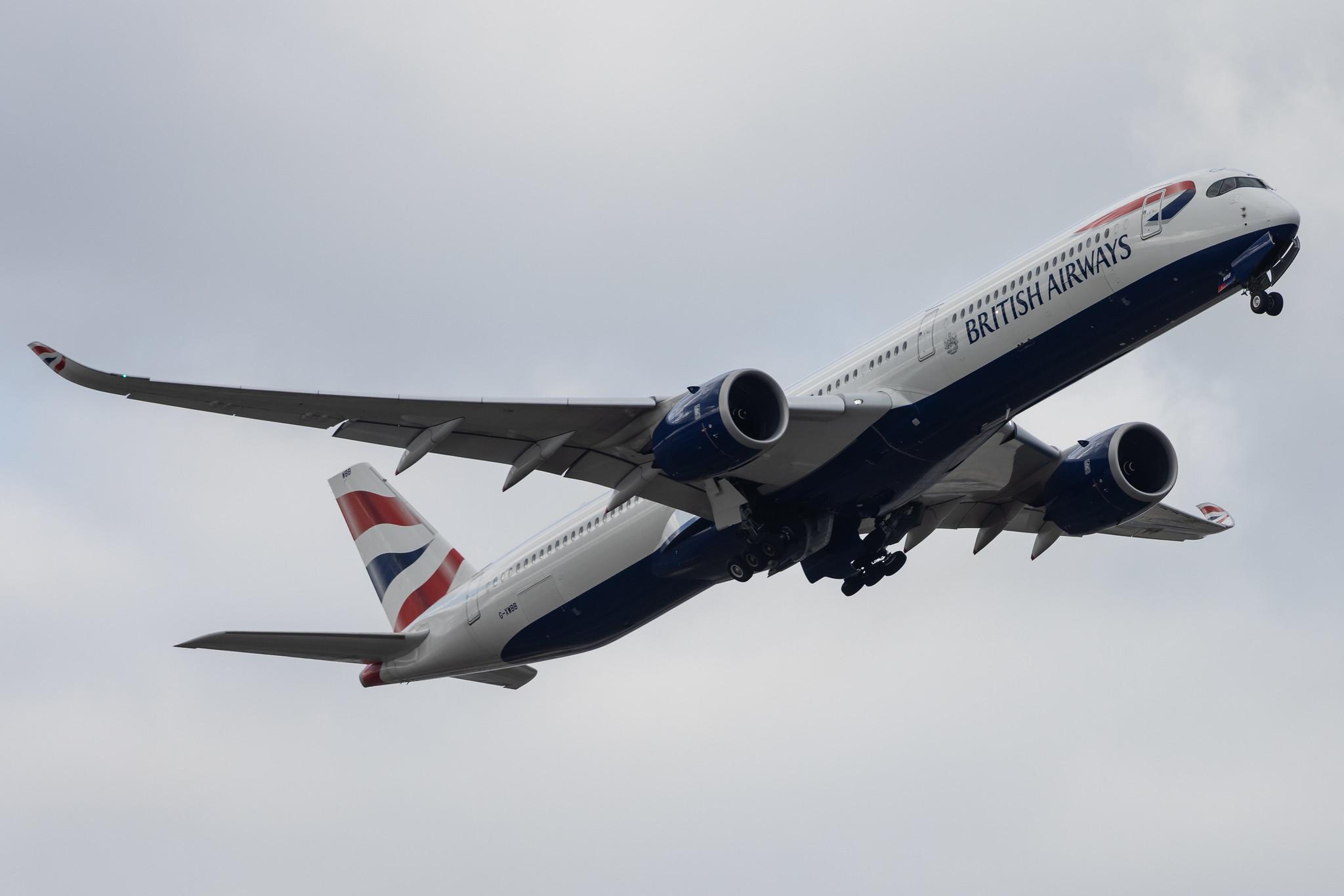 London Heathrow: British Airways (BA / BAW) |  Airbus A350-1041 A35K | G-XWBB | MSN 340