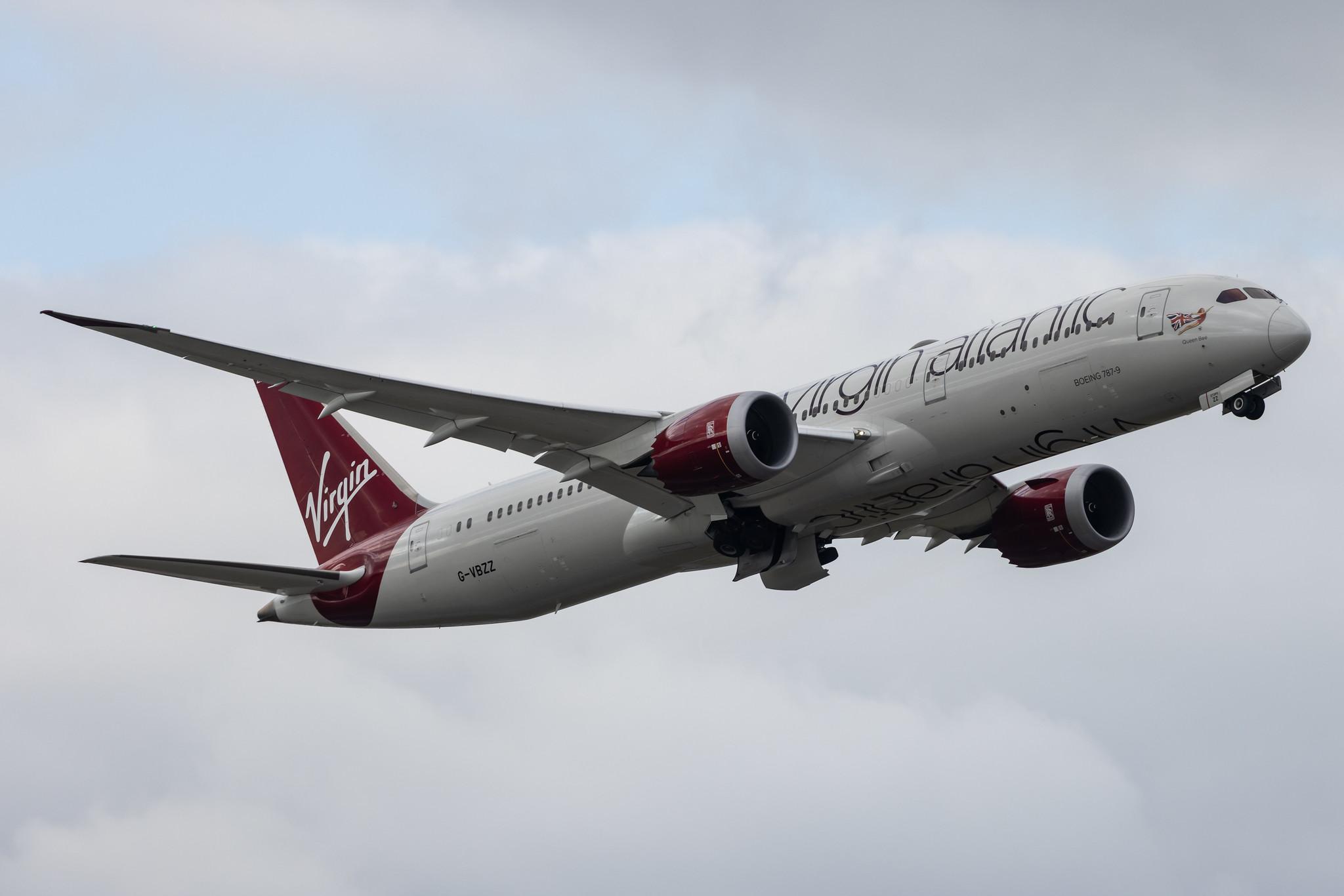 London Heathrow: Virgin Atlantic (VS / VIR) |  Boeing 787-9 Dreamliner B789 | G-VBZZ | MSN 37976