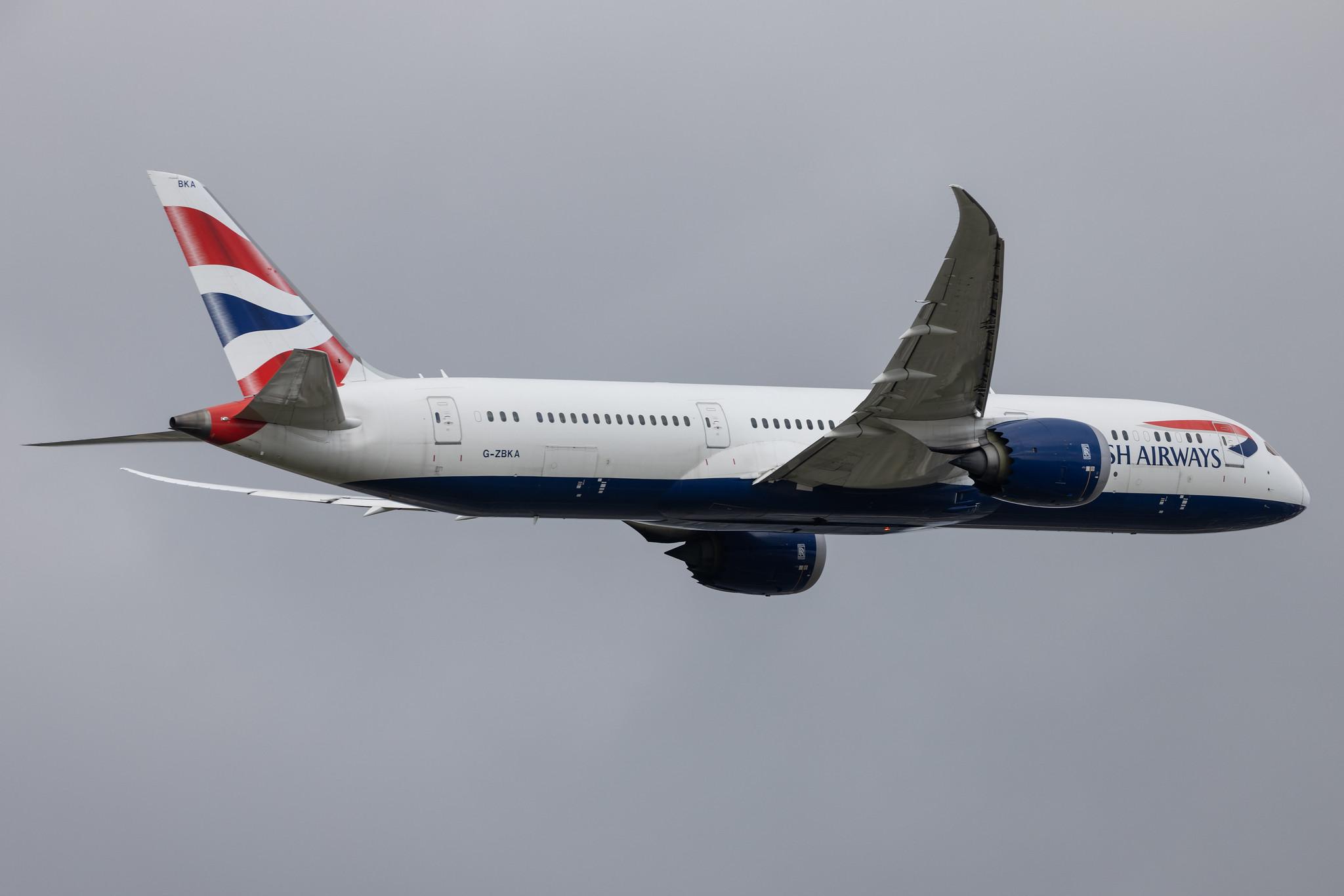 London Heathrow: British Airways (BA / BAW) |  Boeing 787-9 Dreamliner B789 | G-ZBKA | MSN 38616