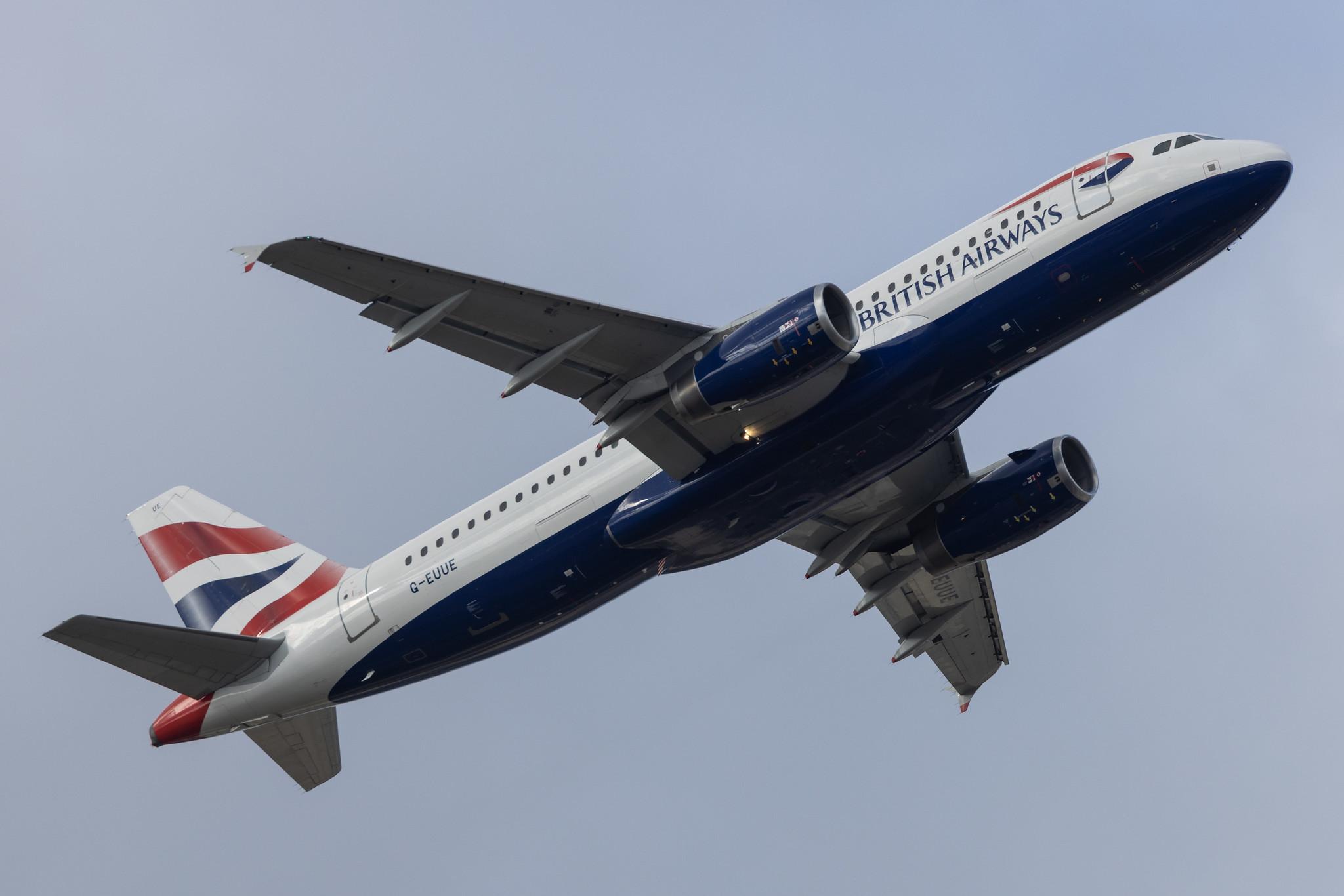 London Heathrow: British Airways (BA / BAW) |  Airbus A320-232 A320 | G-EUUE | MSN 1782