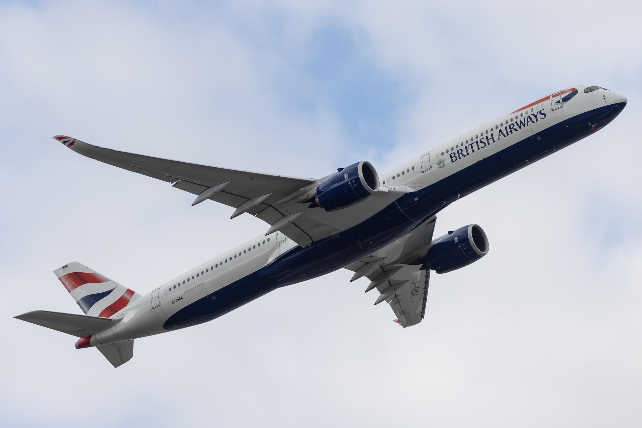 London Heathrow: British Airways (BA / BAW) |  Airbus A350-1041 A35K | G-XWBA | MSN 326