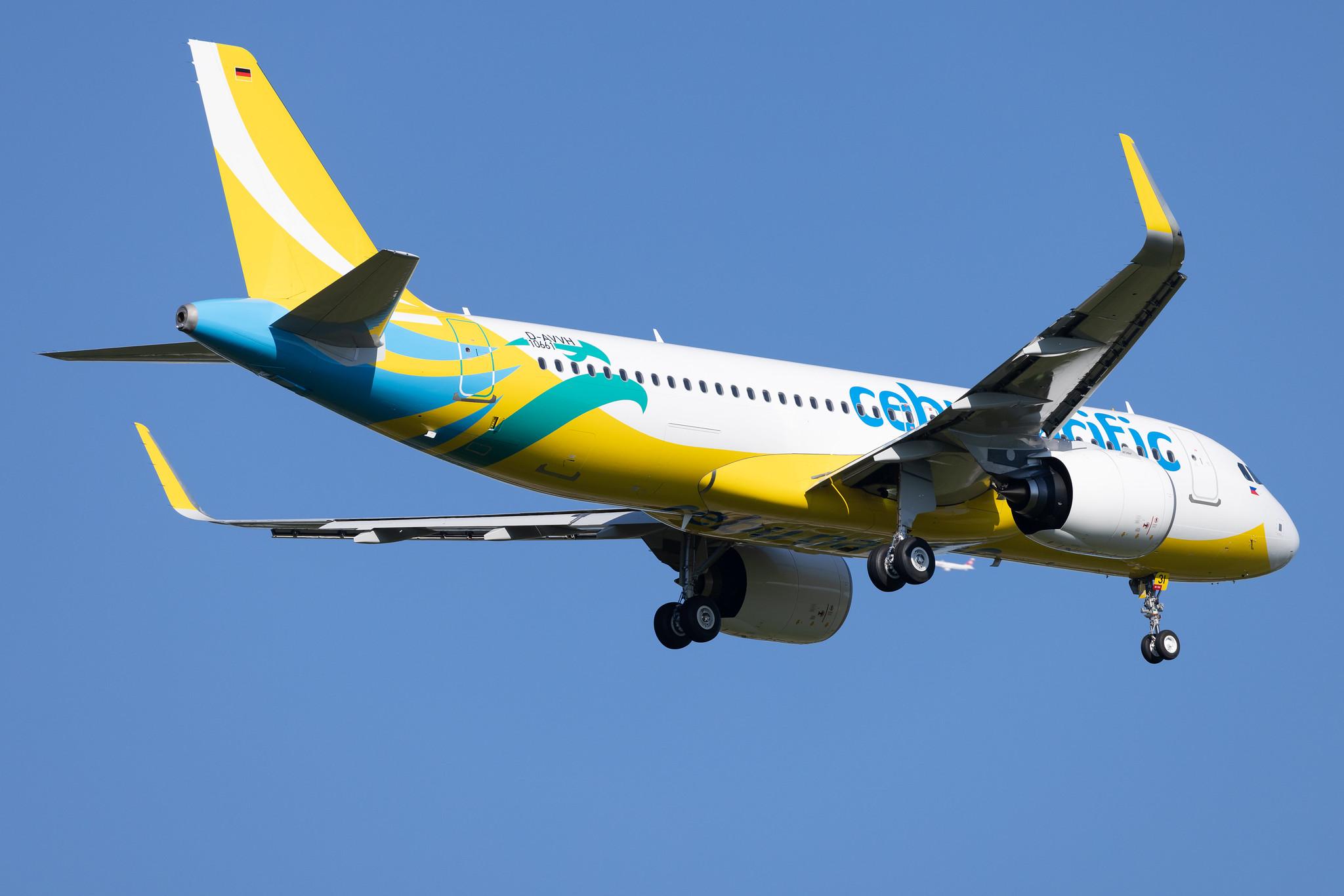 Hamburg Airport: Cebu Pacific (5J / CEB) | Airbus A320-271N A20N | D-AVVH | RP-C4131 | MSN 10661