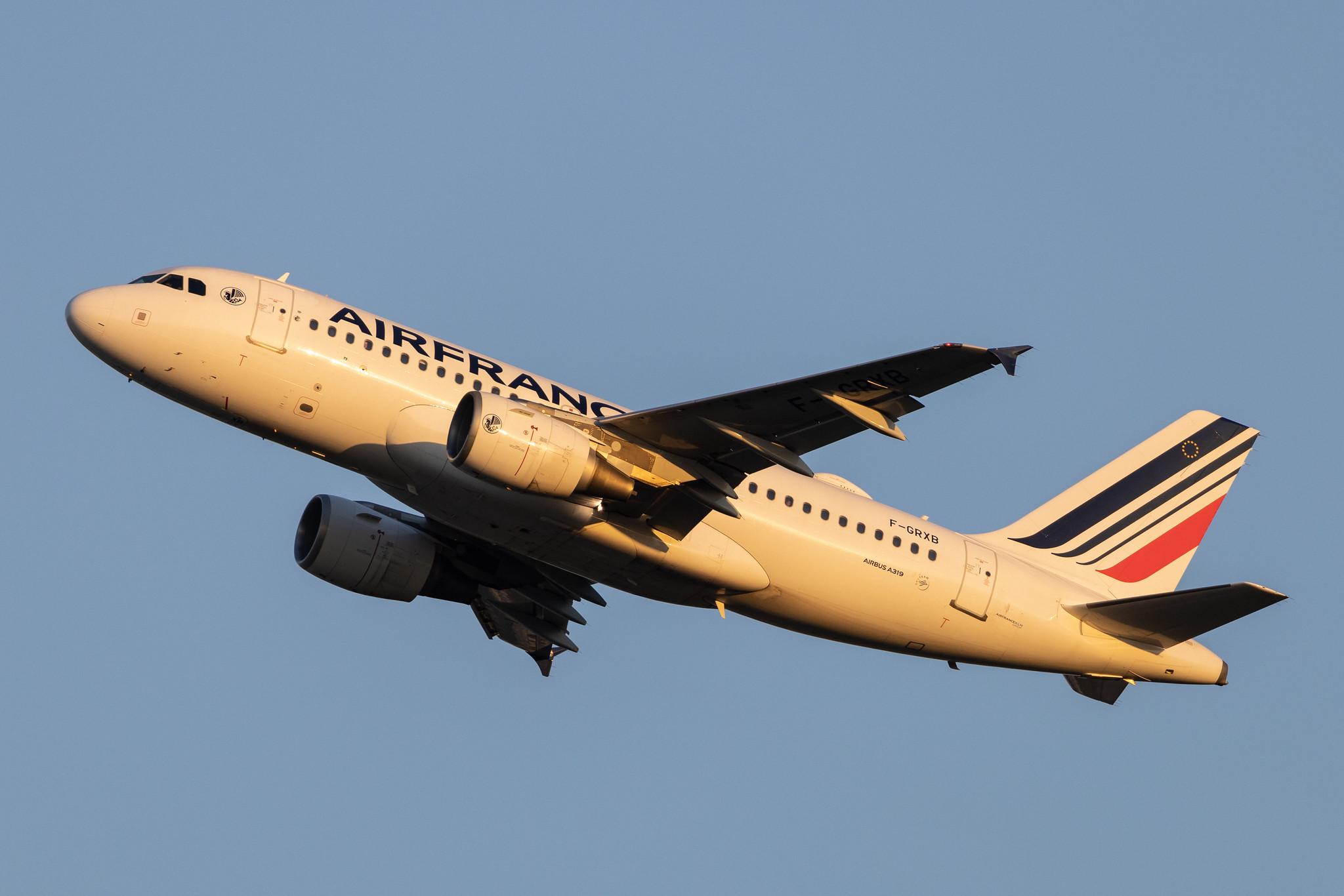 Hamburg Airport: Air France (AF / AFR) | Airbus A319-111 A319 | F-GRXB | MSN 1645