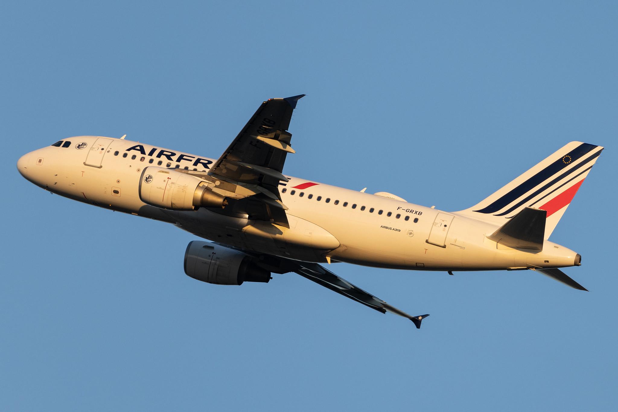 Hamburg Airport: Air France (AF / AFR) | Airbus A319-111 A319 | F-GRXB | MSN 1645