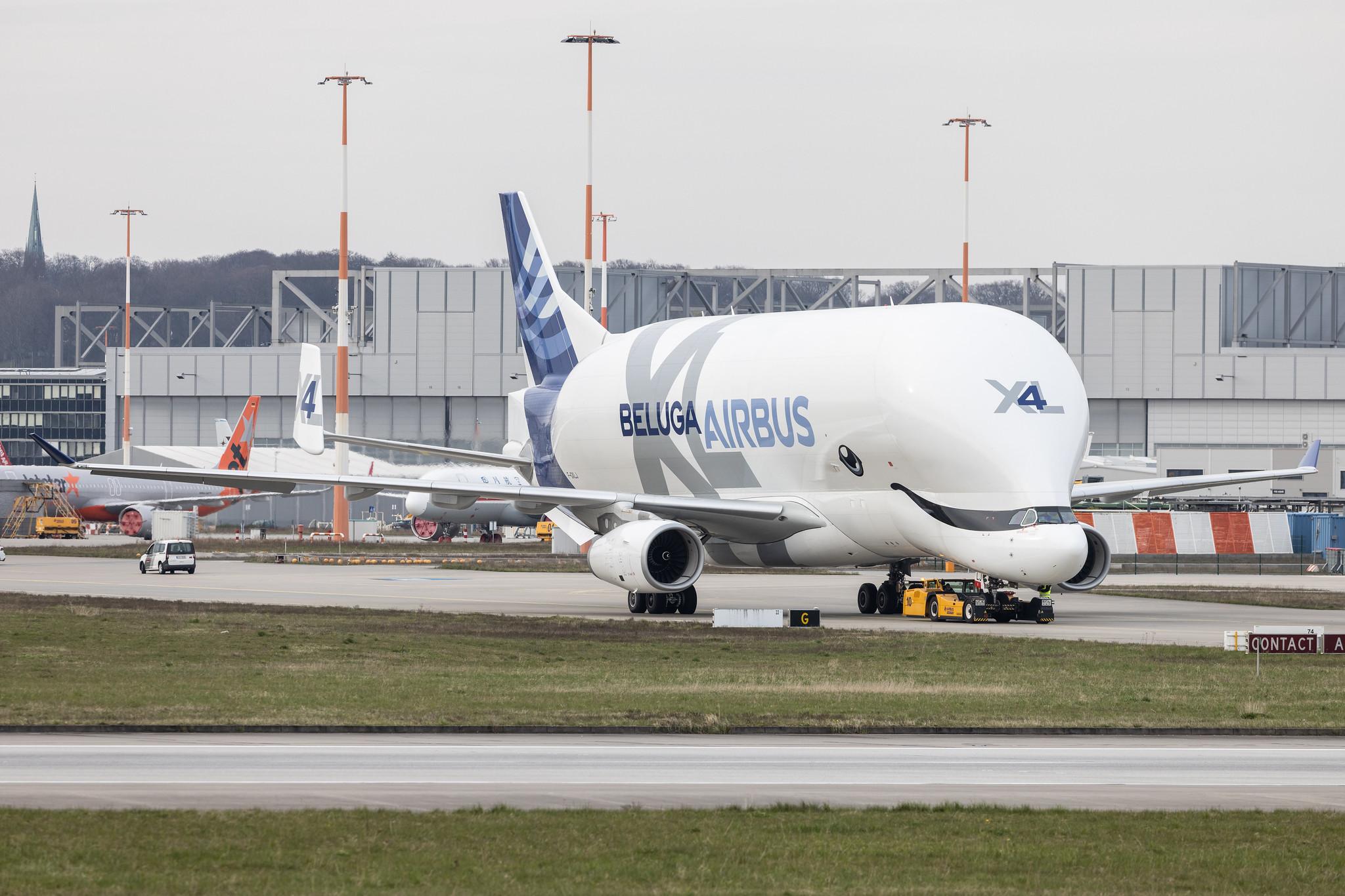 Hamburg Finkenwerder: Airbus Transport International (4Y / BGA) | Airbus A330-743L Beluga XL A337 | F-GXLJ | MSN 1985