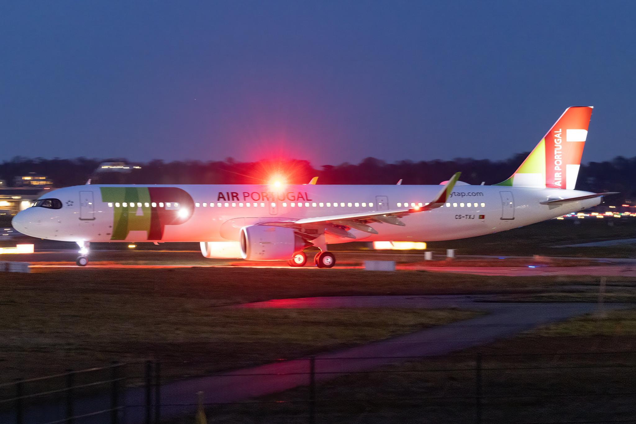 Hamburg Finkenwerder: TAP Air Portugal (TP / TAP) |  Airbus A321-251NX A21N | CS-TXJ | MSN 10461