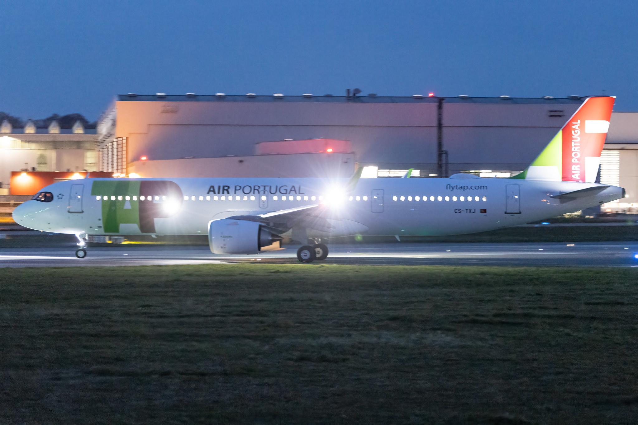 Hamburg Finkenwerder: TAP Air Portugal (TP / TAP) |  Airbus A321-251NX A21N | CS-TXJ | MSN 10461