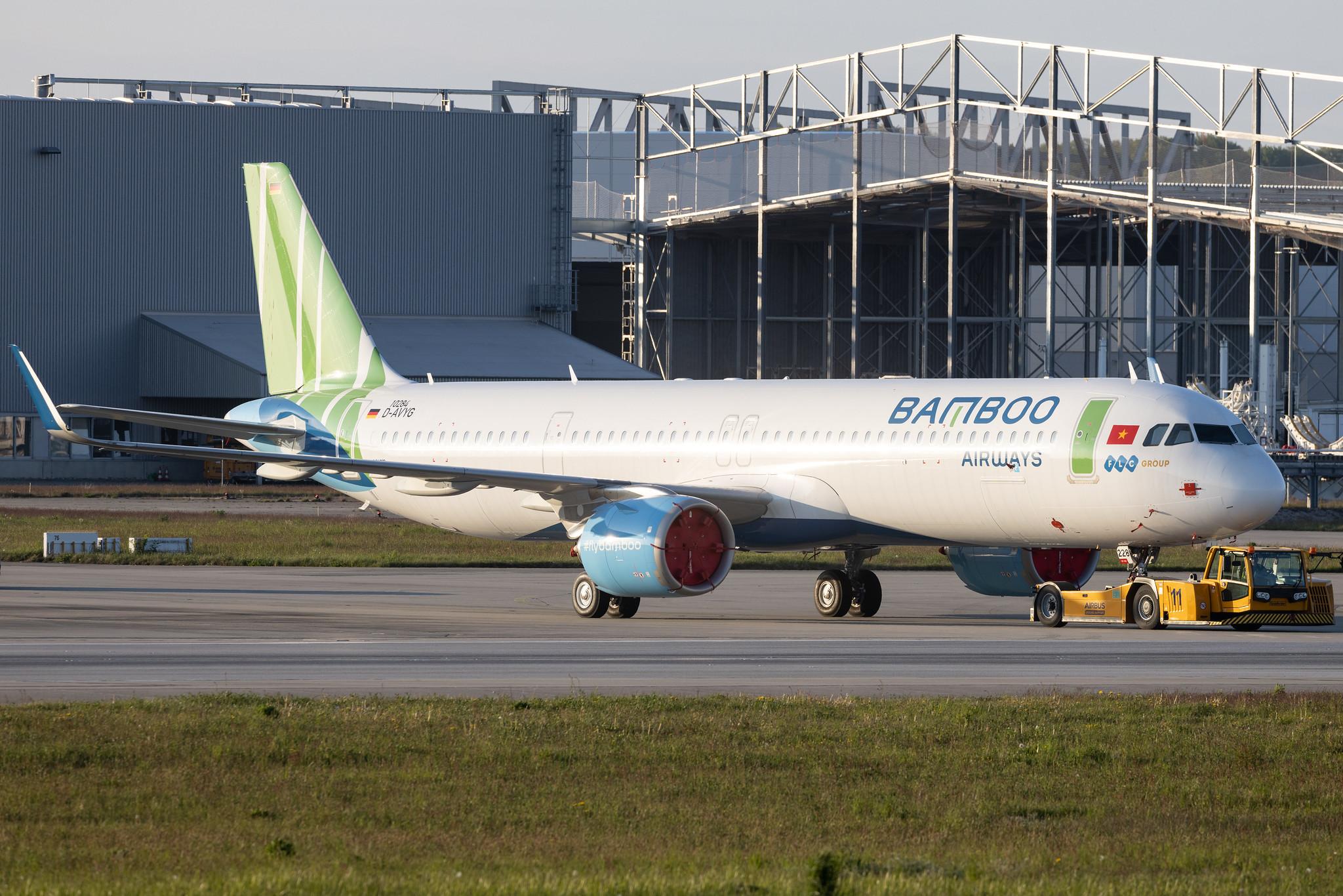 Hamburg Finkenwerder: Bamboo Airways (QH / BAV) |  Airbus A321-251NX A21N | D-AVYG (VN-A228) | MSN 10284