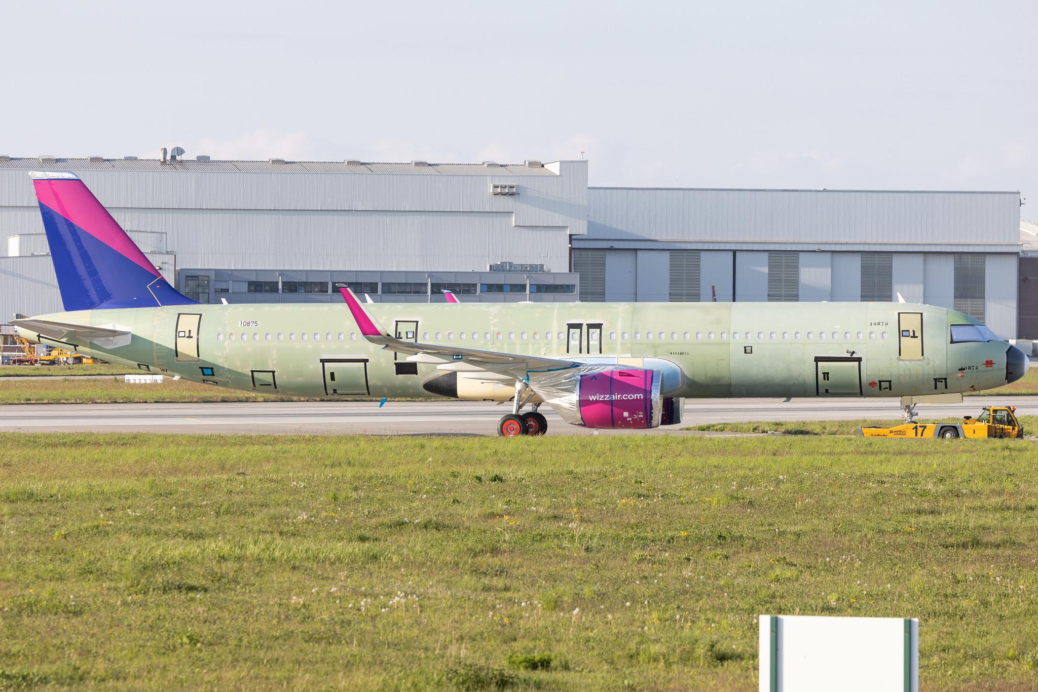Hamburg Finkenwerder: Wizz Air (W6 / WZZ) | Airbus A321-271NX A21N | D-AZYO | HA-LZP | MSN 10875