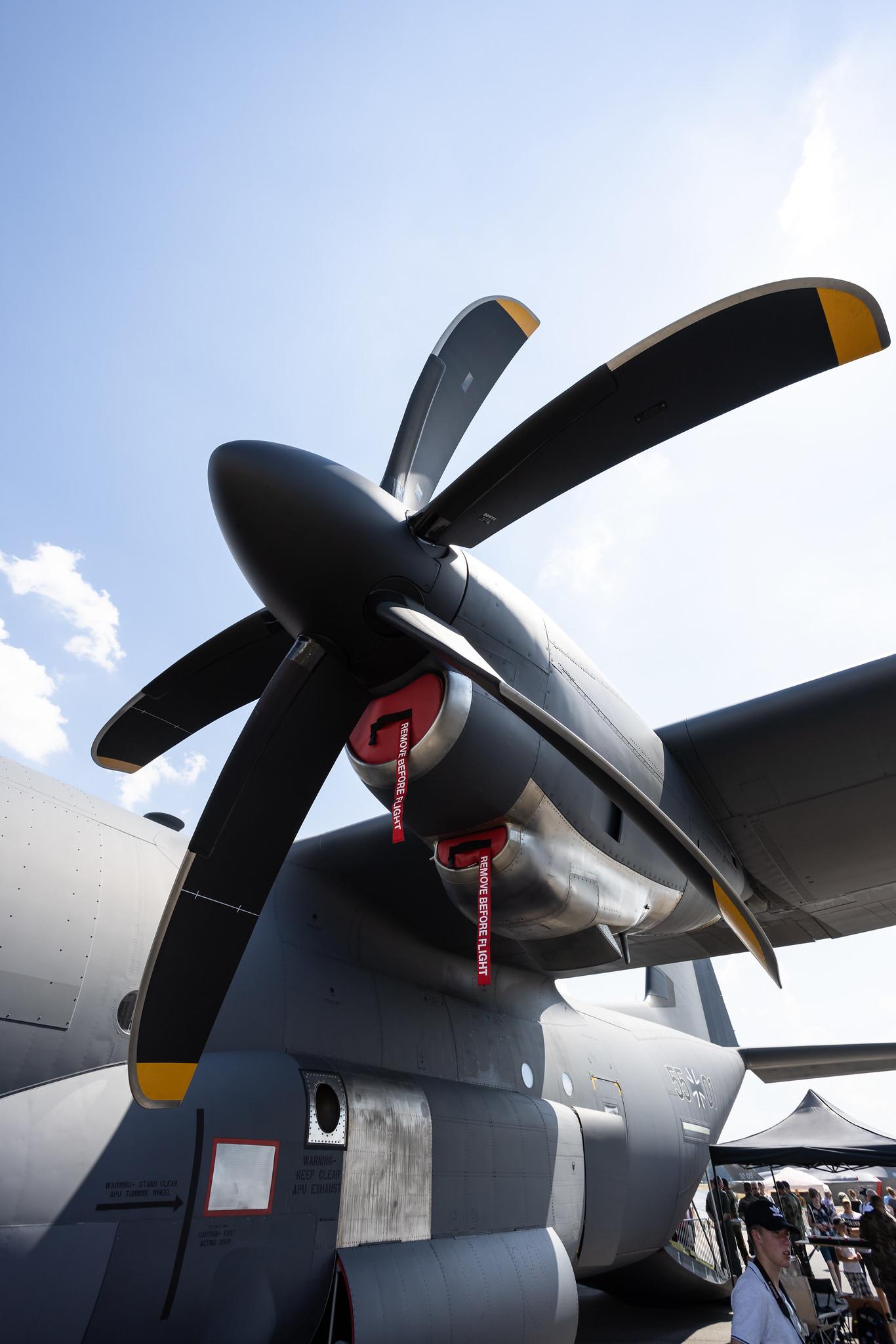 ILA Berlin Air Show: German Air Force (/ GAF) | Lockheed Martin C-130J-30 Hercules C130 | 55+01 | MSN 5930