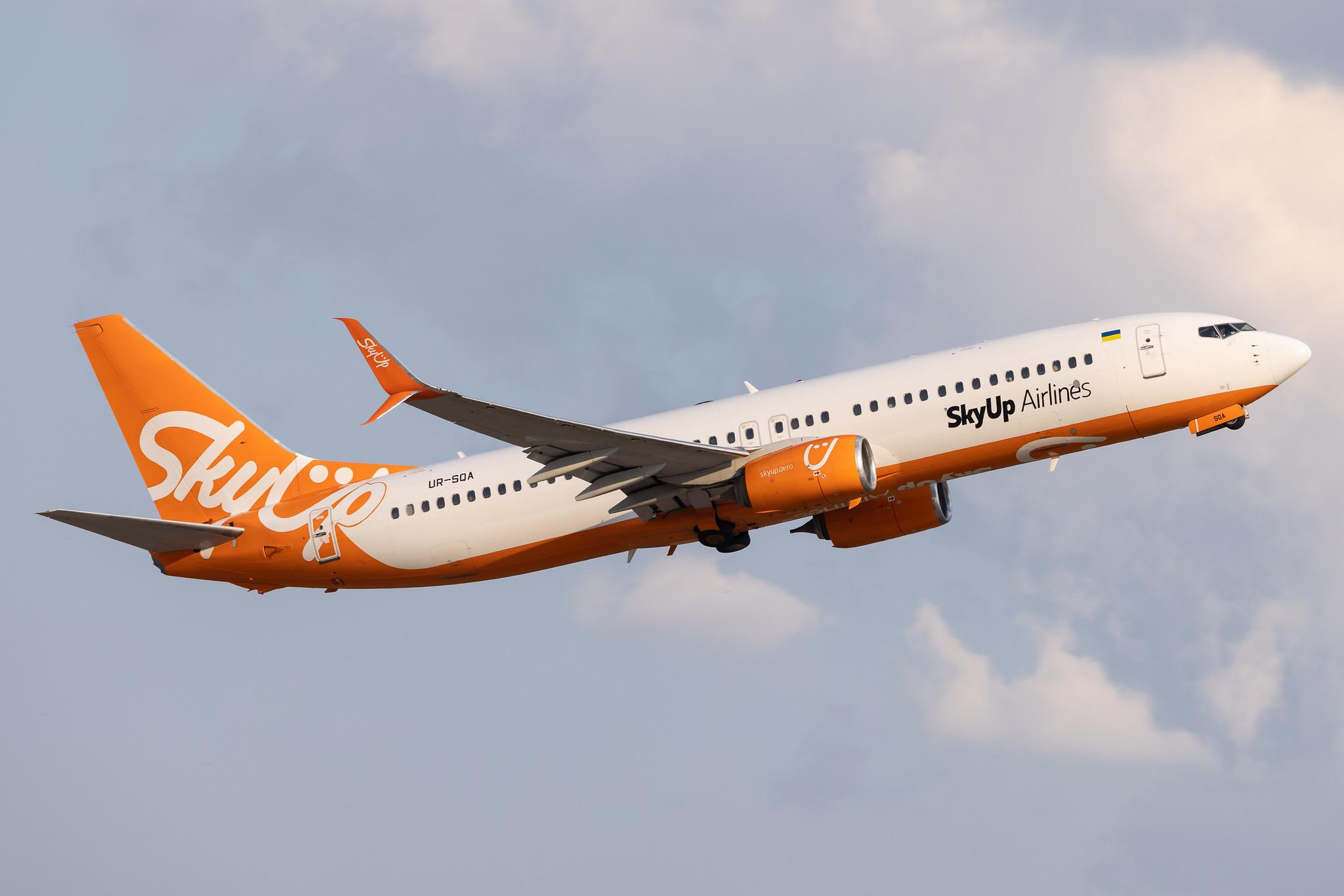 ILA Berlin Air Show: SkyUp Airlines (PQ / SQP) | Boeing 737-8H6 B738 | UR-SQA | MSN 40150