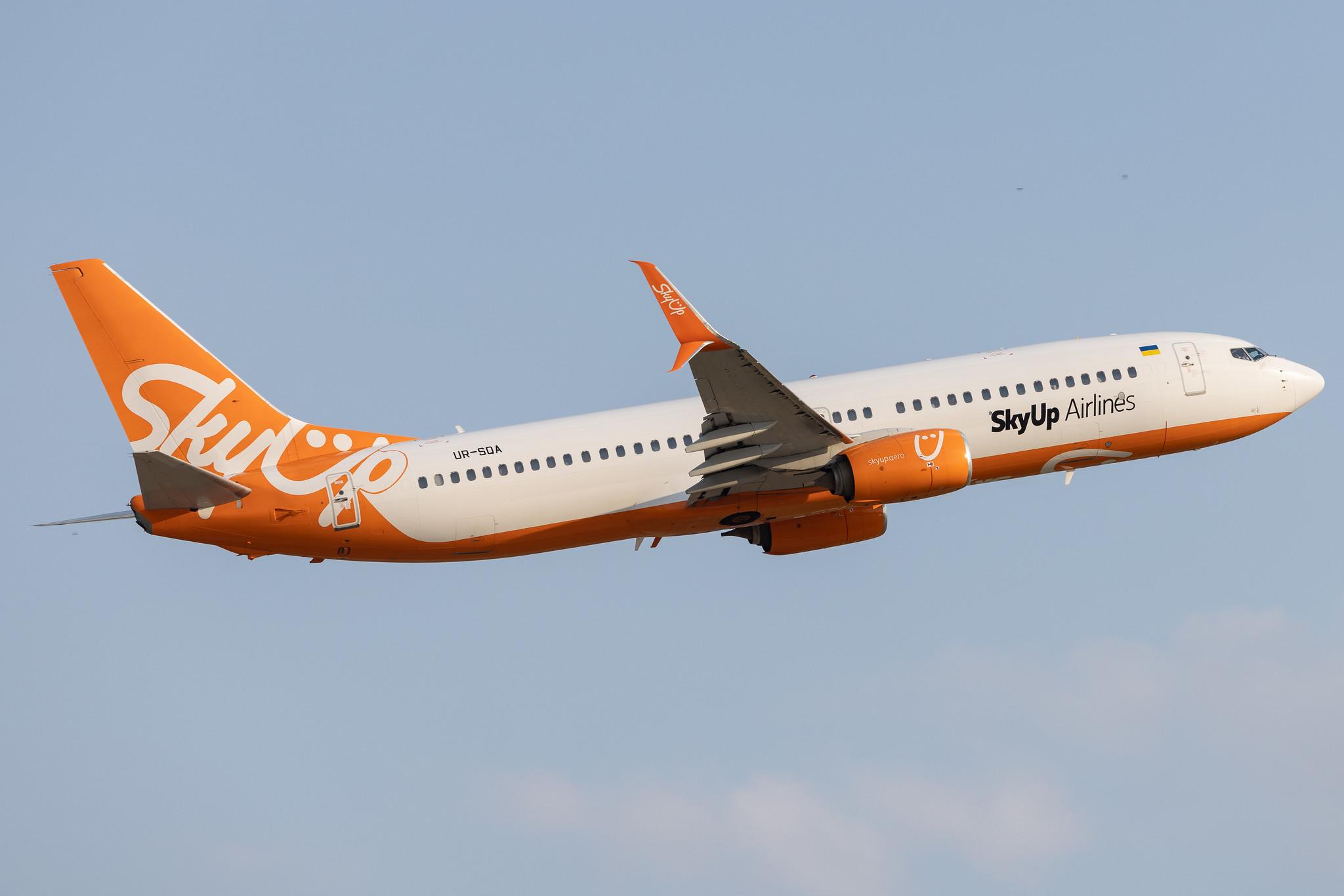 ILA Berlin Air Show: SkyUp Airlines (PQ / SQP) | Boeing 737-8H6 B738 | UR-SQA | MSN 40150