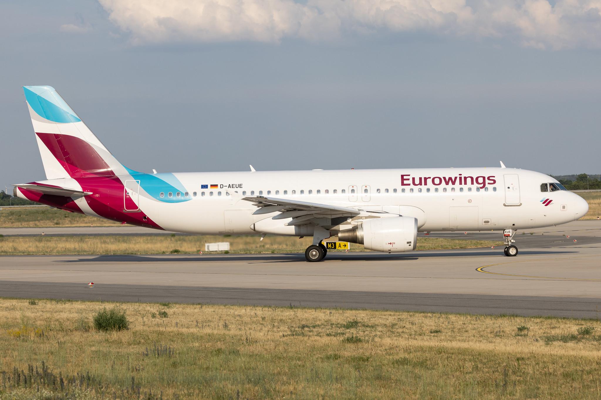 ILA Berlin Air Show: Eurowings (EW / EWG) | Operator: Eurowings Europe | Airbus A320-214 A320 | D-AEUE | MSN 4161