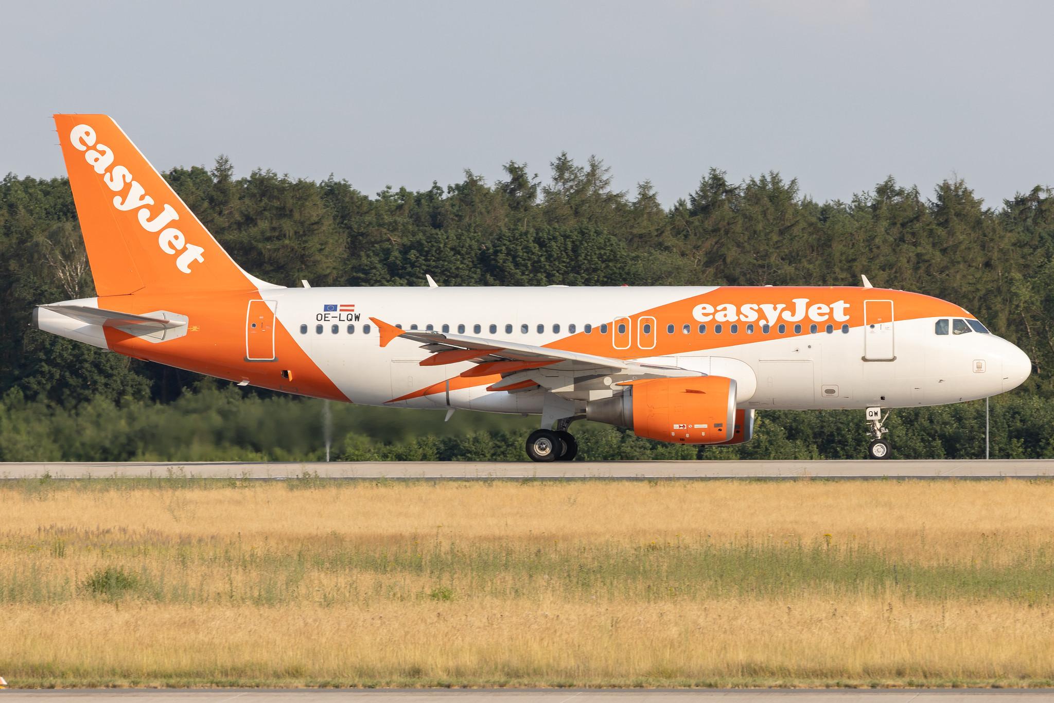 ILA Berlin Air Show: easyJet (U2 / EZY) | Operator: easyJet Europe | Airbus A319-111 A319 | OE-LQW | MSN 4129