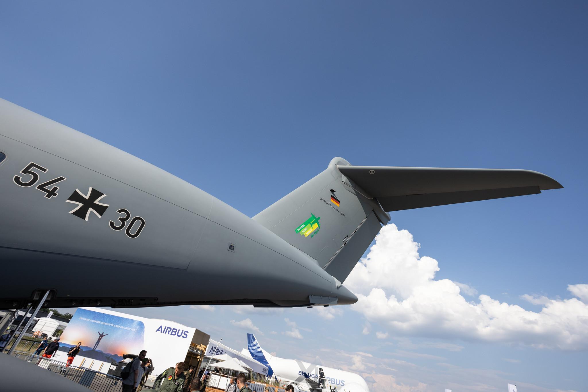 ILA Berlin Air Show: German Air Force (/ GAF) | Airbus A400M-180 A400 | 54+30 | MSN 091