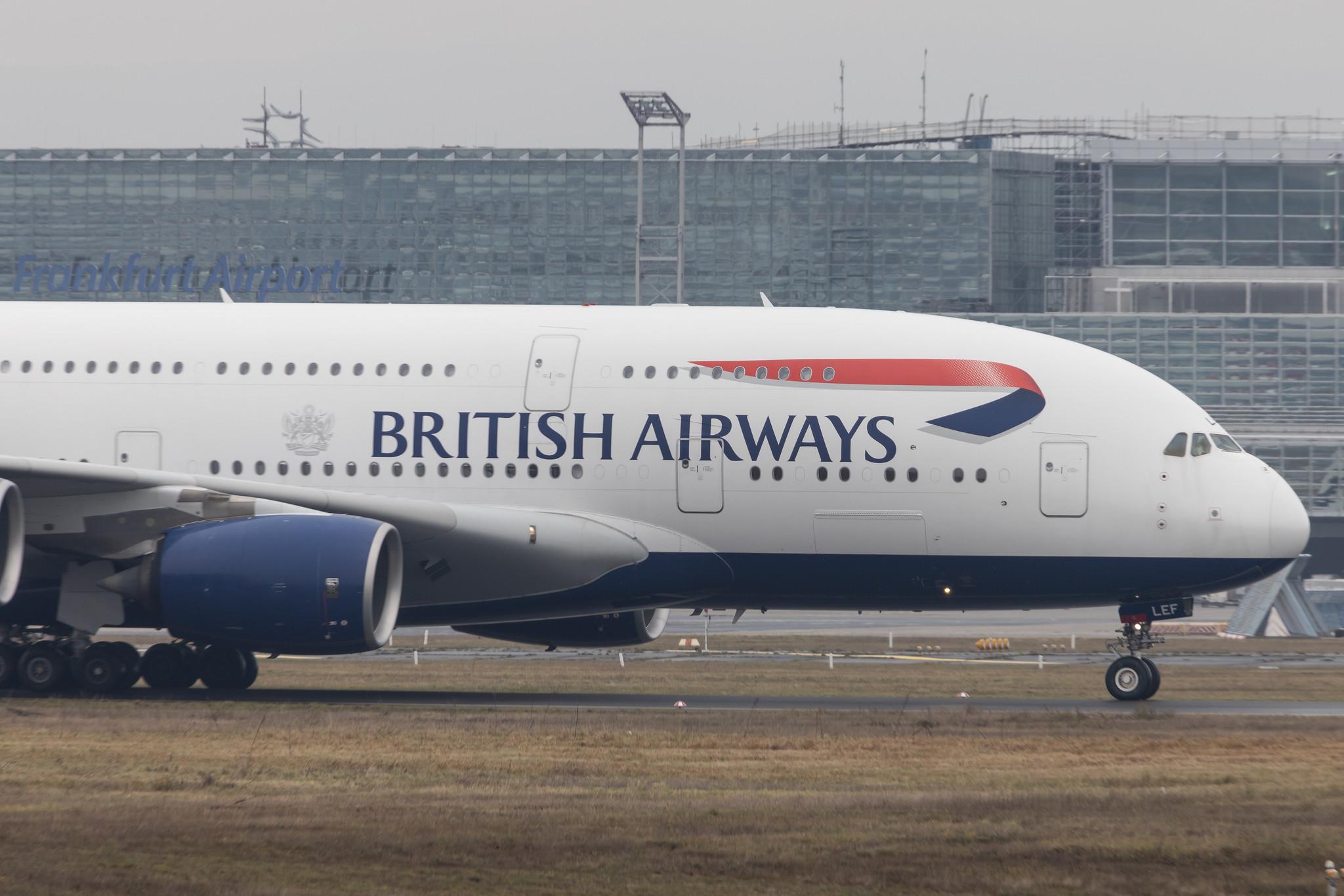 Frankfurt Airport: British Airways (BA / BAW) |  Airbus A380-841 A388 | G-XLEF | MSN 151