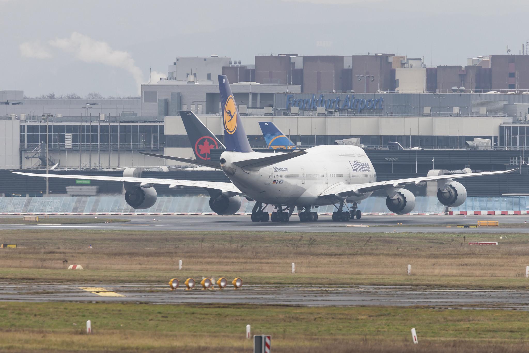 Frankfurt Airport: Lufthansa (LH / DLH) |  Boeing 747-830 B748 | D-ABYK | MSN 37835