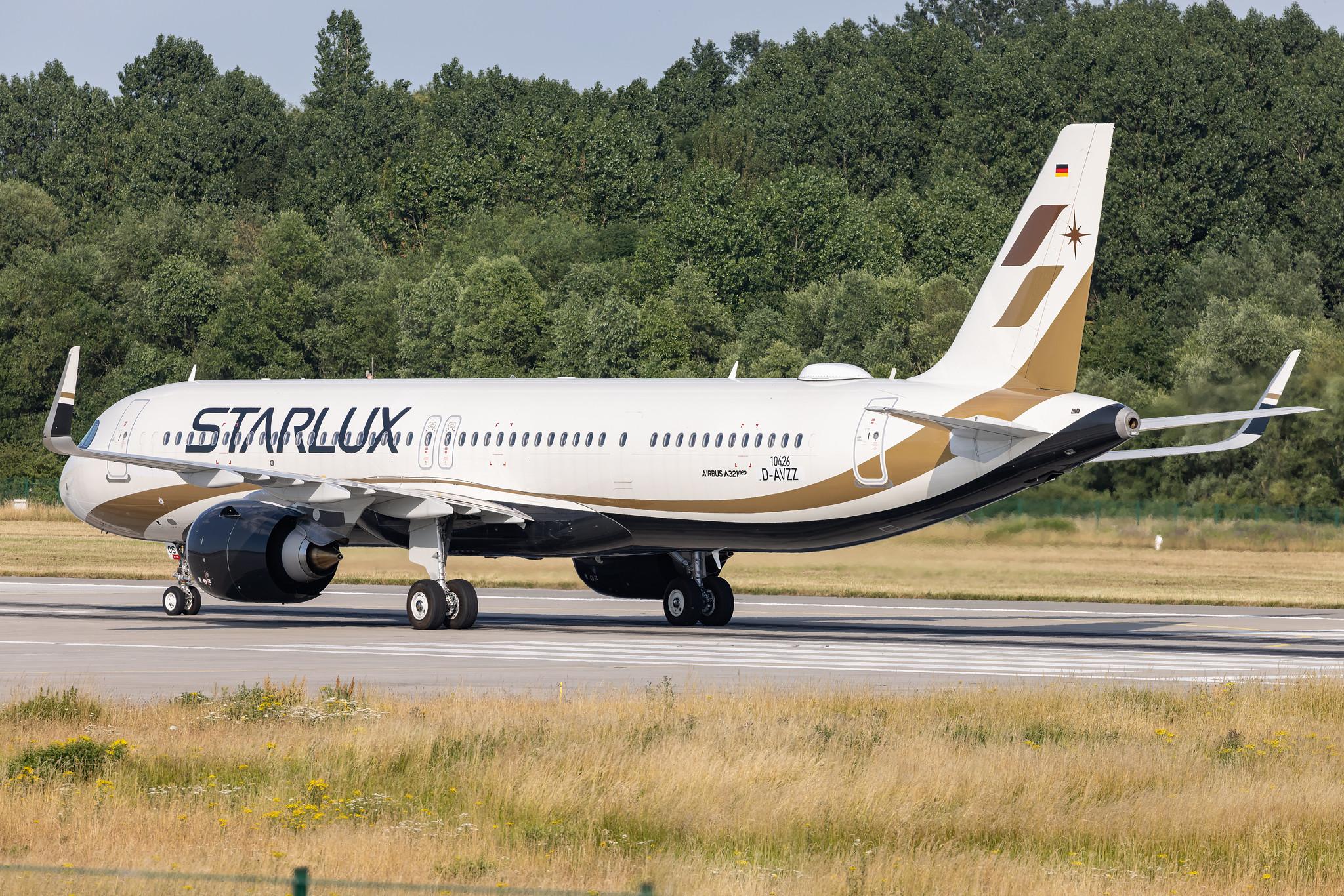 Hamburg Finkenwerder: Starlux Airlines (JX / SJX) | Airbus A321-252NX A21N | D-AVZZ | B-58206 | MSN 10426