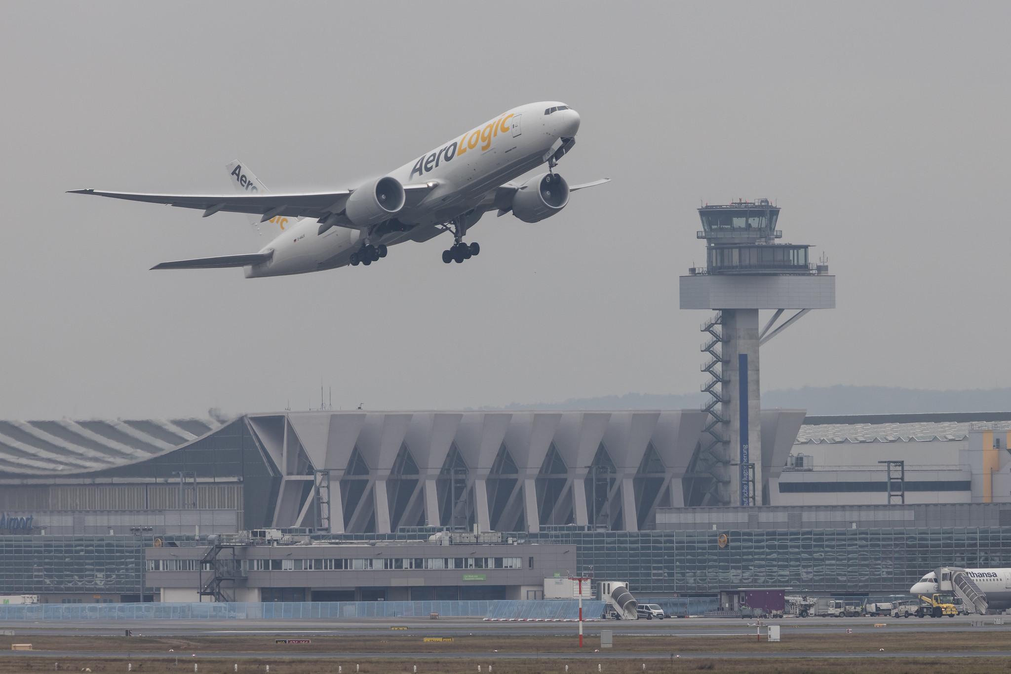 Frankfurt Airport: AeroLogic (3S / BOX) |  Boeing 777-F B77L | D-AALK | MSN 66164