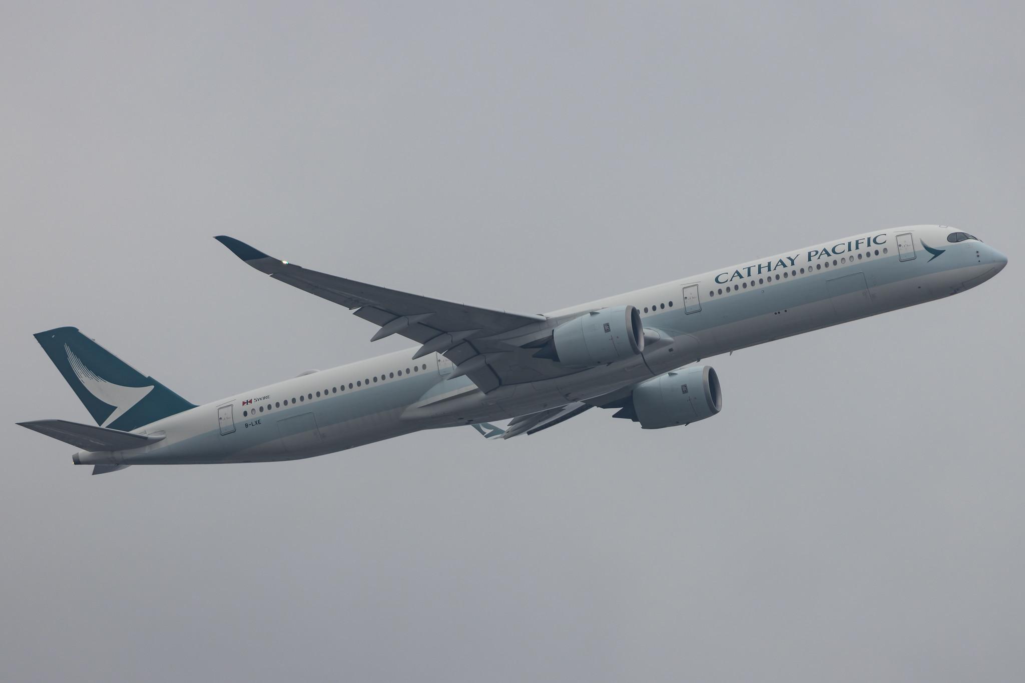 Frankfurt Airport: Cathay Pacific (CX / CPA) |  Airbus A350-1041 A35K | B-LXE | MSN 225