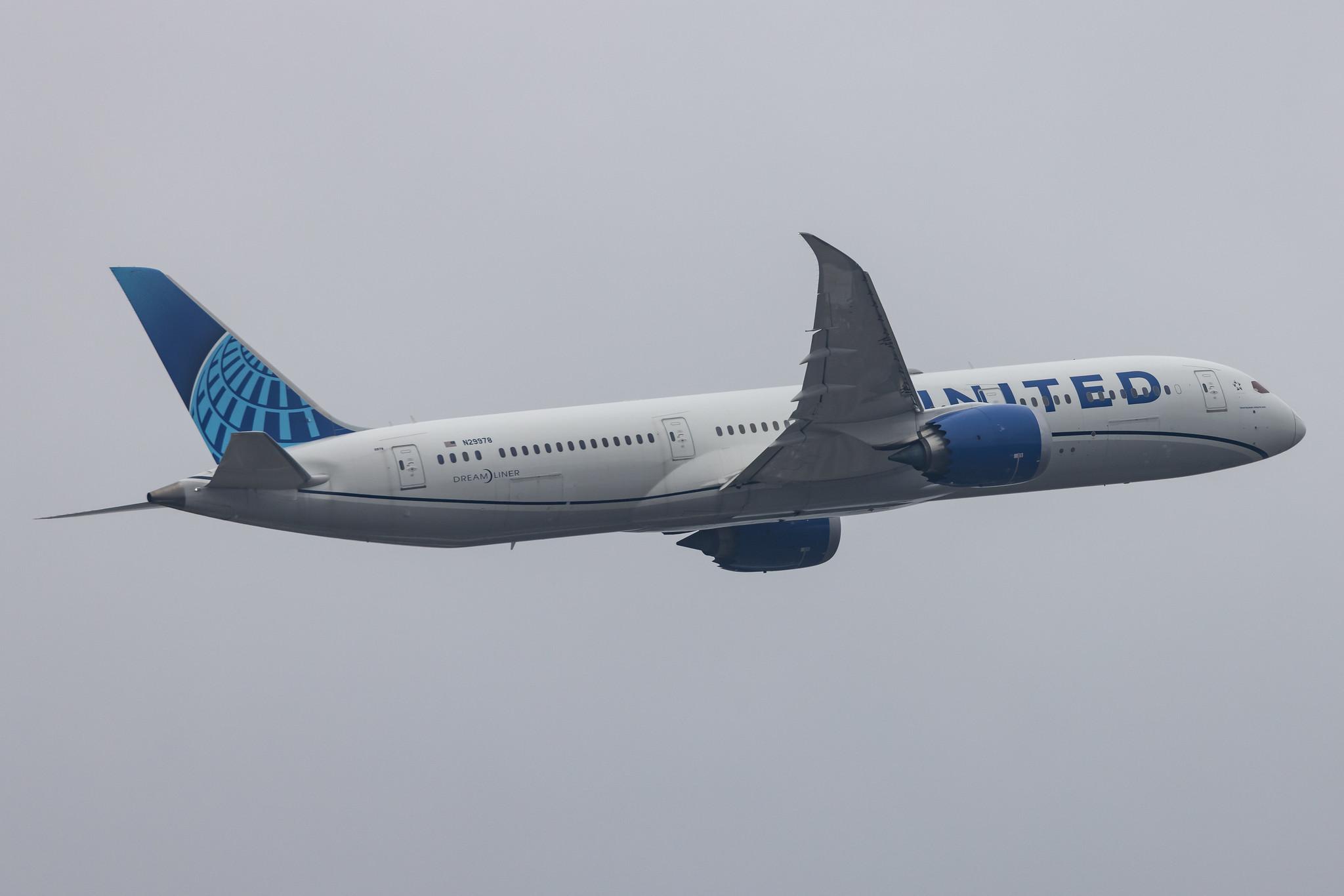 Frankfurt Airport: United Airlines (UA / UAL) |  Boeing 787-9 Dreamliner B789 | N29978 | MSN 66137