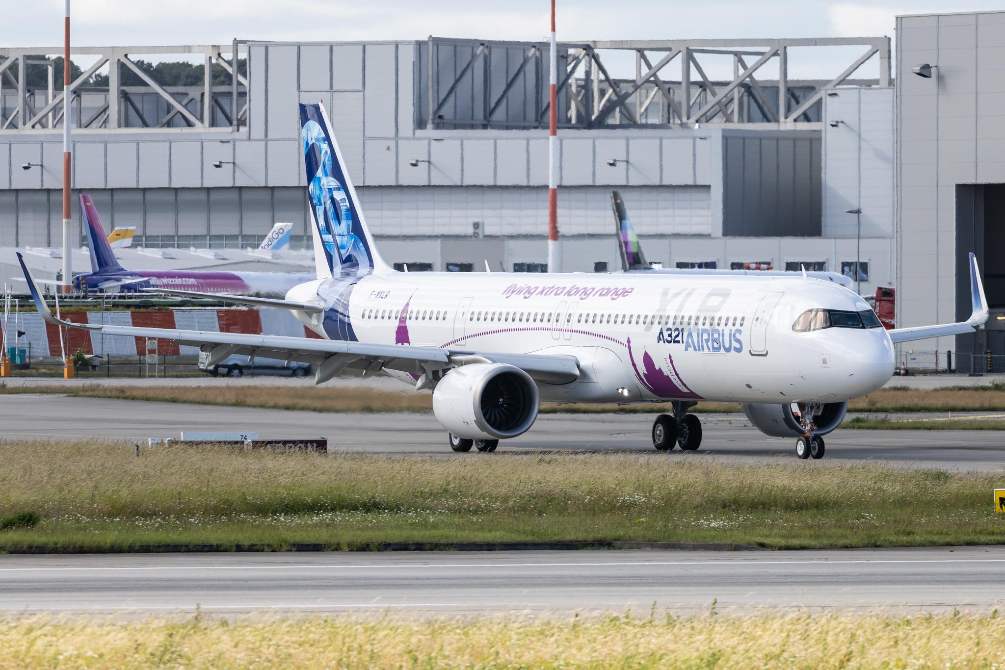 Hamburg Finkenwerder: Airbus Industrie (VK / AIB) |  Airbus A321-251NY A21N | F-WXLR | MSN 11000