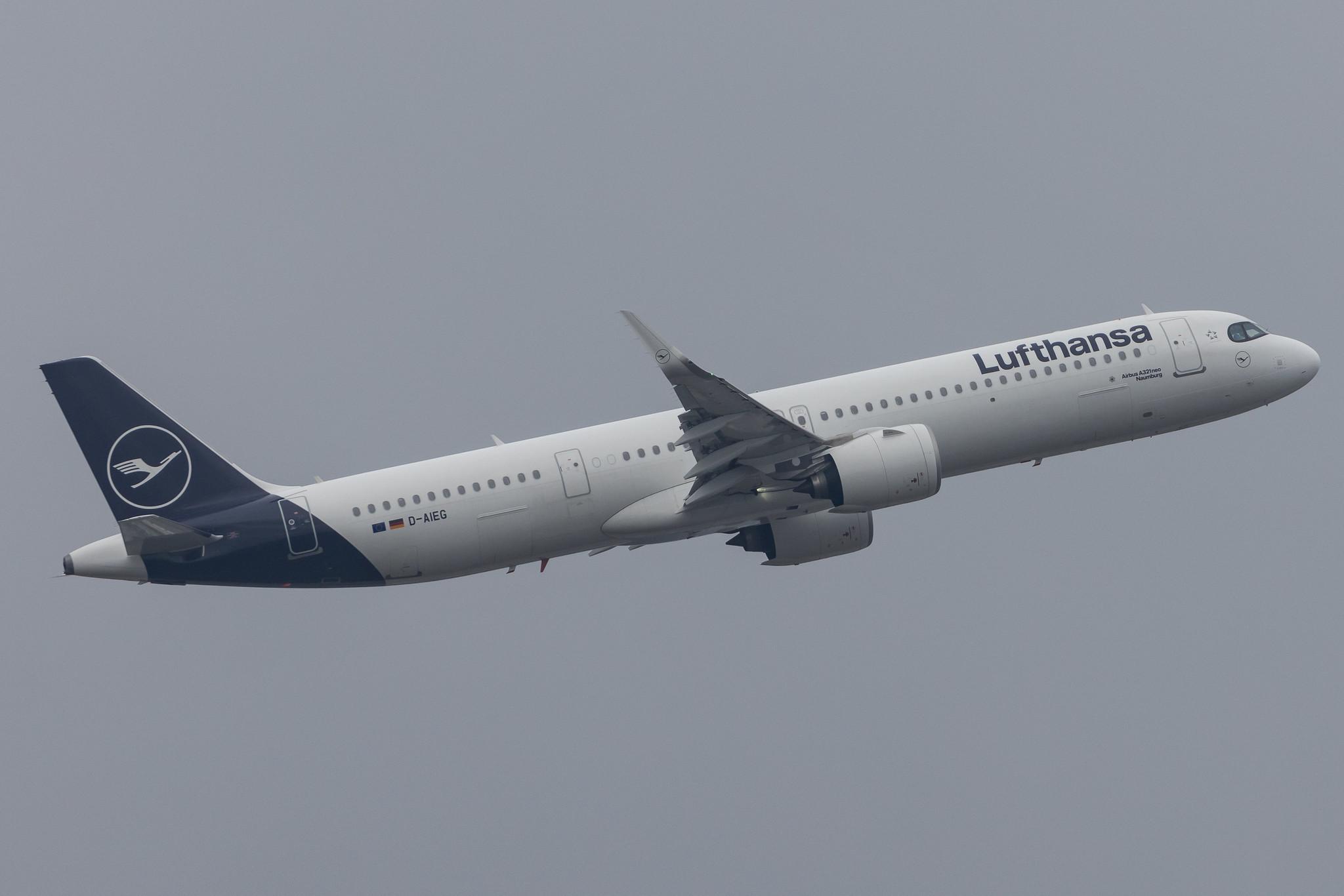 Frankfurt Airport: Lufthansa (LH / DLH) |  Airbus A321-271NX A21N | D-AIEG | MSN 10059