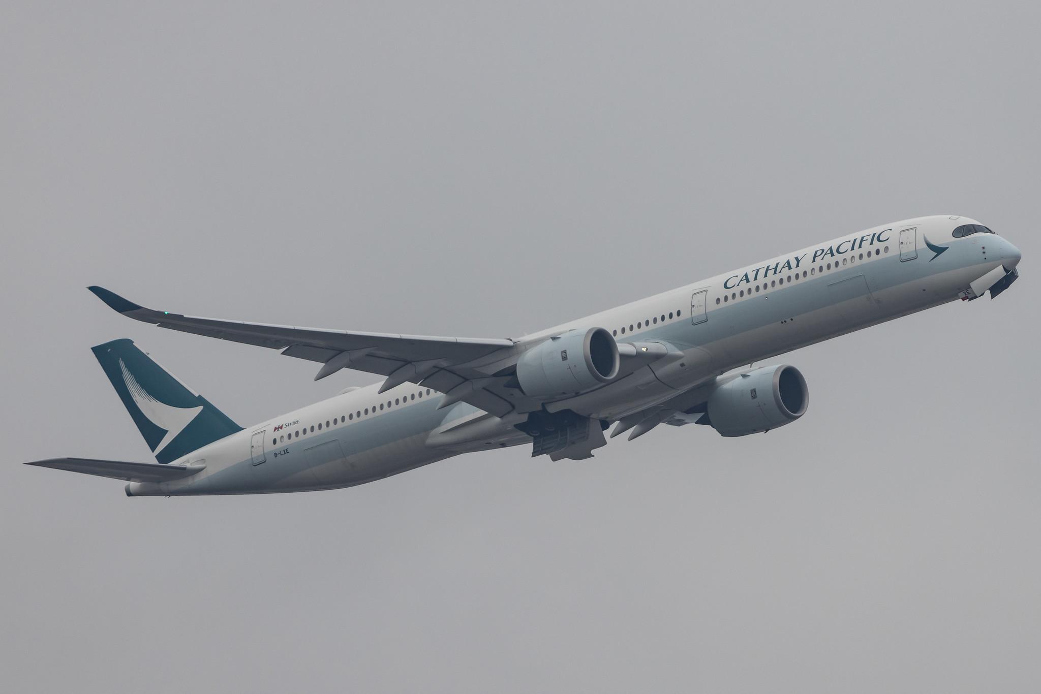 Frankfurt Airport: Cathay Pacific (CX / CPA) |  Airbus A350-1041 A35K | B-LXE | MSN 225