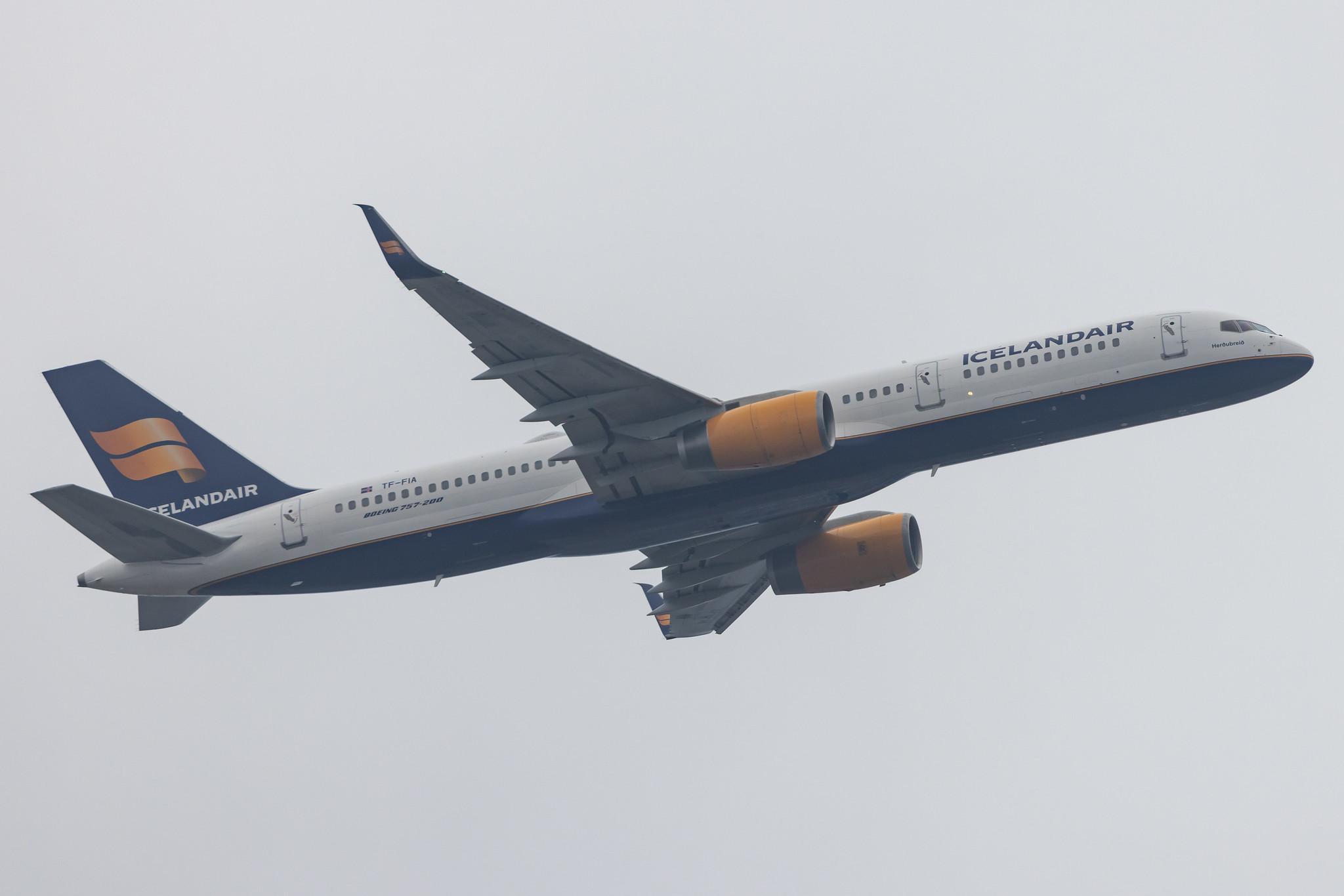 Frankfurt Airport: Icelandair (FI / ICE) |  Boeing 757-256 B752 | TF-FIA | MSN 29310