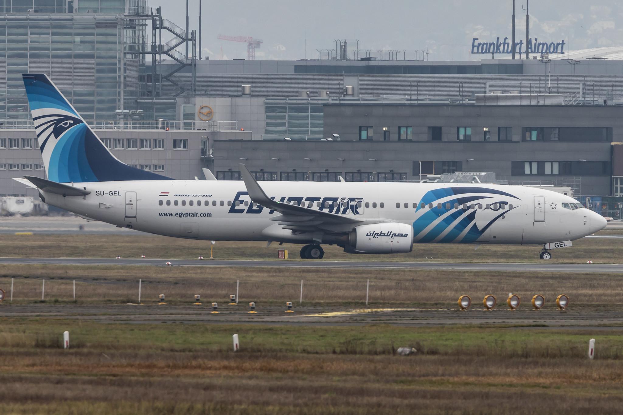 Frankfurt Airport: EgyptAir (MS / MSR) |  Boeing 737-866 B738 | SU-GEL | MSN 63804