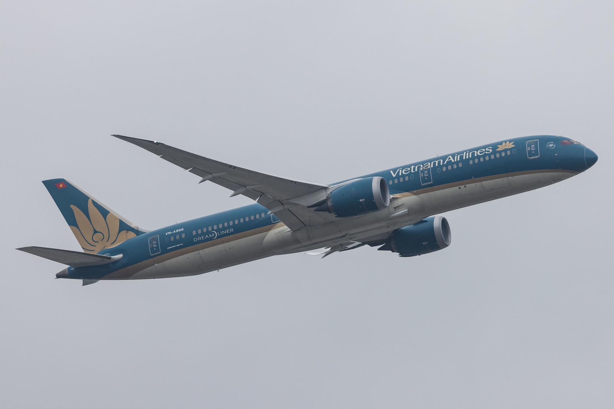 Frankfurt Airport: Vietnam Airlines (VN / HVN) |  Boeing 787-9 Dreamliner B789 | VN-A866 | MSN 38762