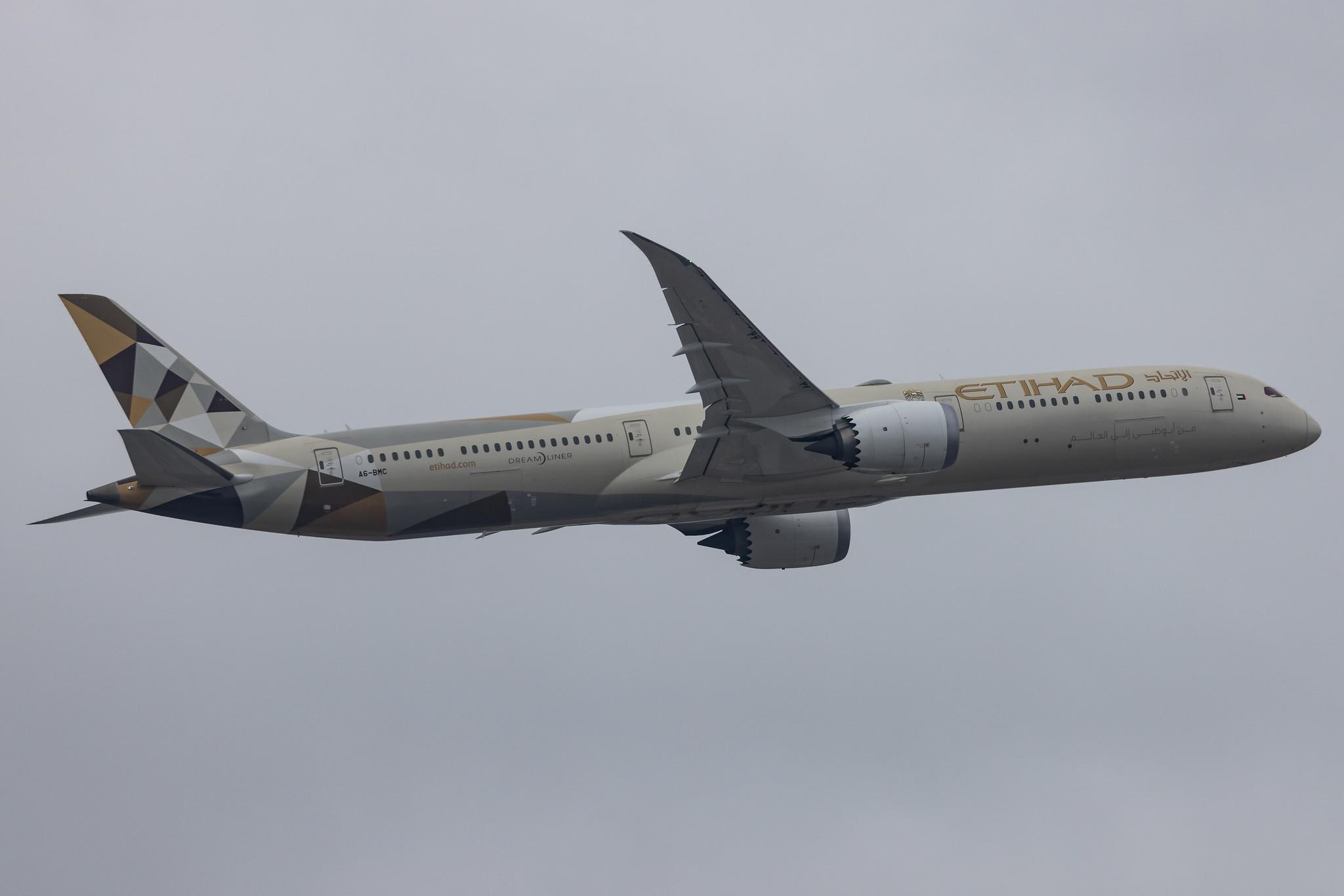 Frankfurt Airport: Etihad Airways (EY / ETD) |  Boeing 787-10 Dreamliner B78X | A6-BMC | MSN 60757