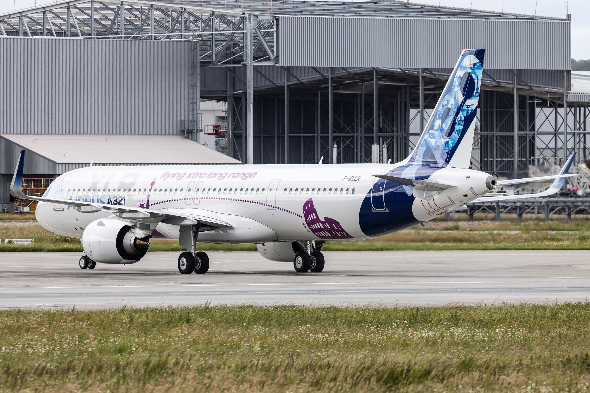 Hamburg Finkenwerder: Airbus Industrie (VK / AIB) |  Airbus A321-251NY A21N | F-WXLR | MSN 11000