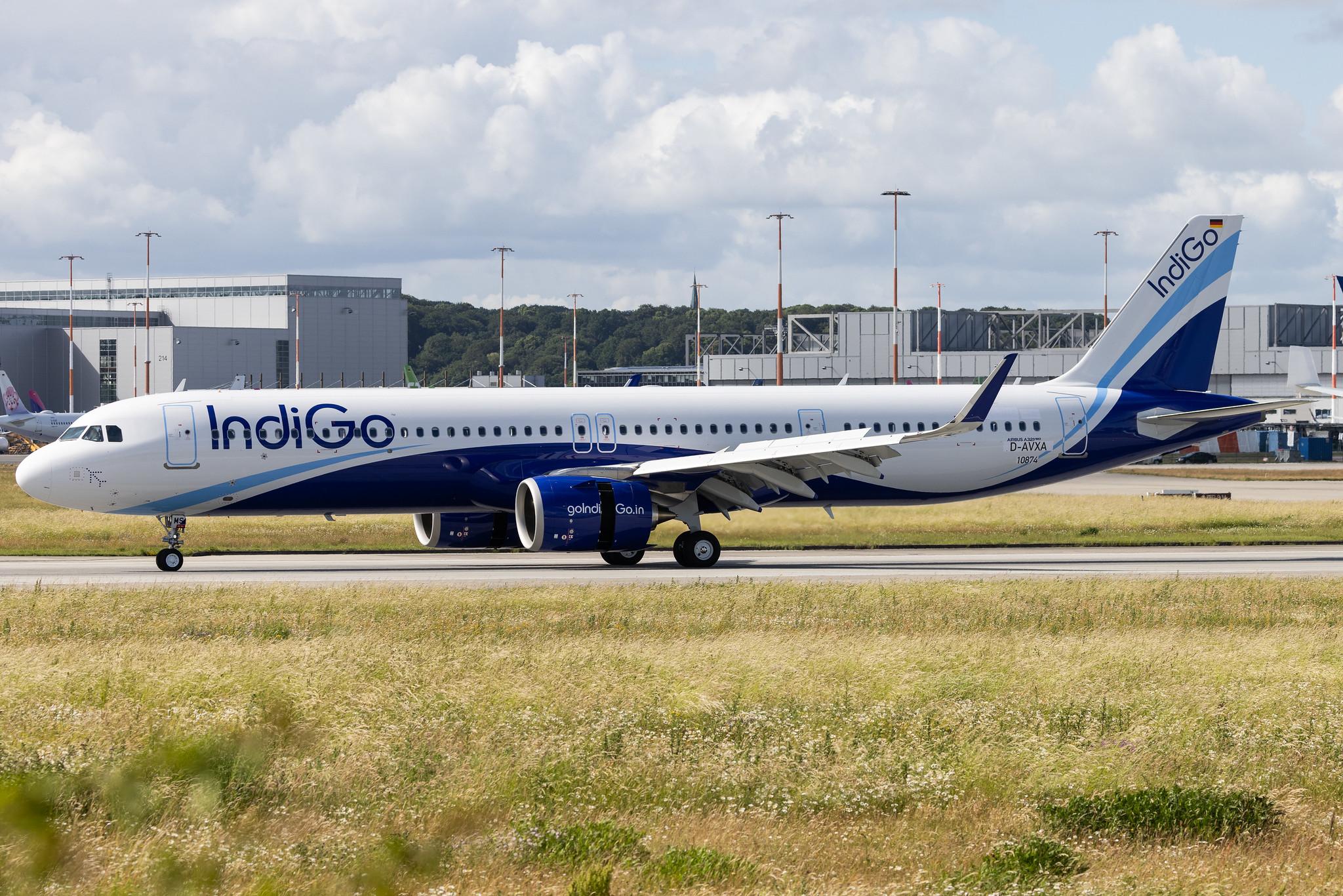 Hamburg Finkenwerder: IndiGo (6E / IGO) | Airbus A321-251NX A21N | D-AVXA | VT-IMS | MSN 10874