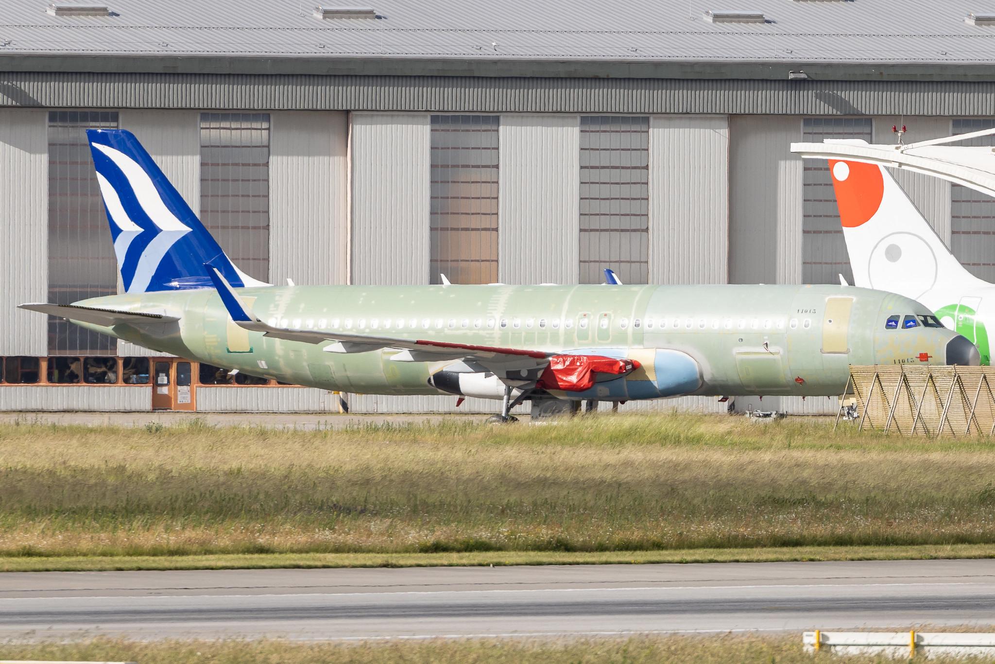 Hamburg Finkenwerder: Aegean Airlines (A3 / AEE) | Airbus A320-251N A20N | D-AUBZ | SX-NEF | MSN 11013