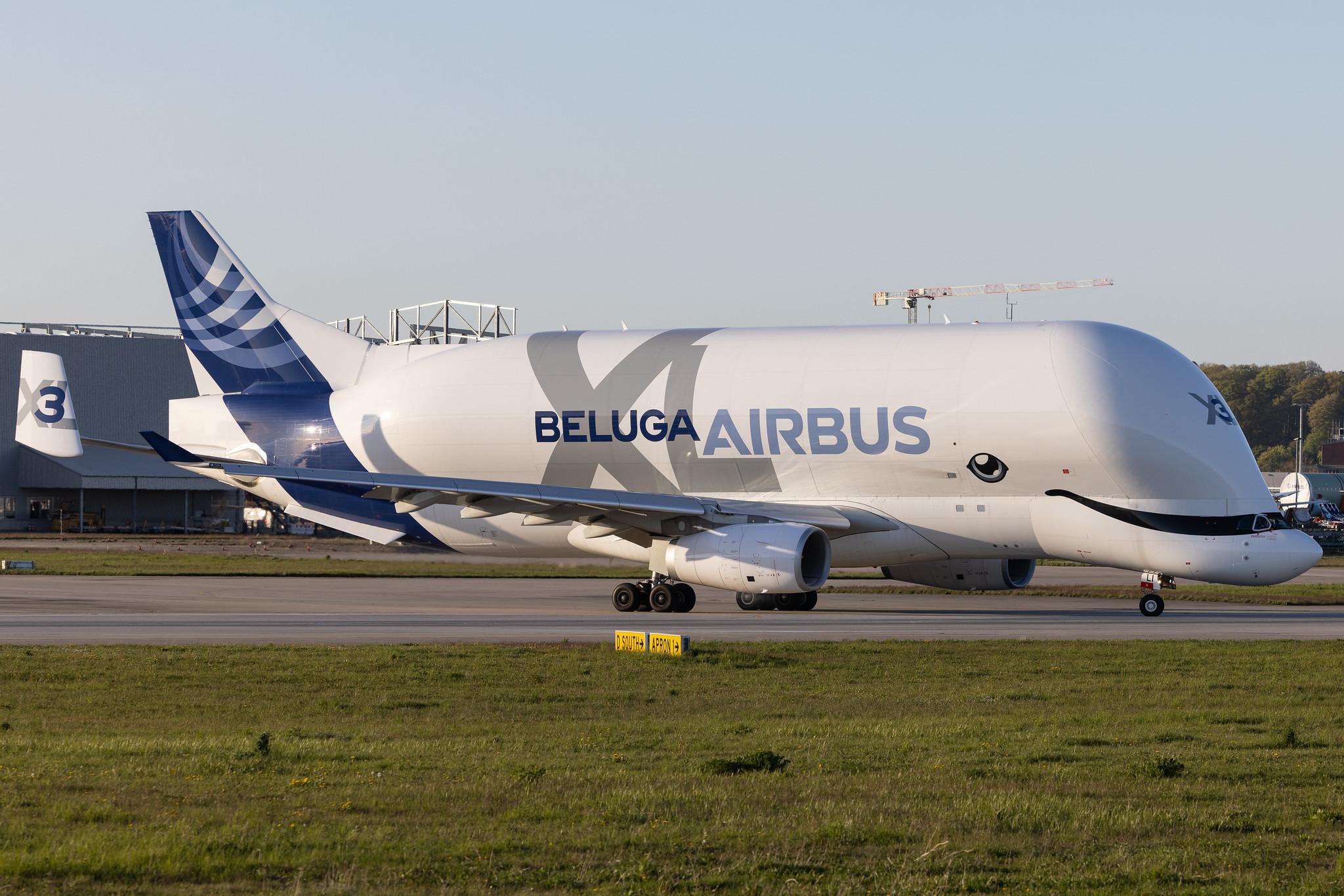 Hamburg Finkenwerder: Airbus Transport International (4Y / BGA) |  Airbus A330-743L Beluga XL A337 | F-GXLI | MSN 1930