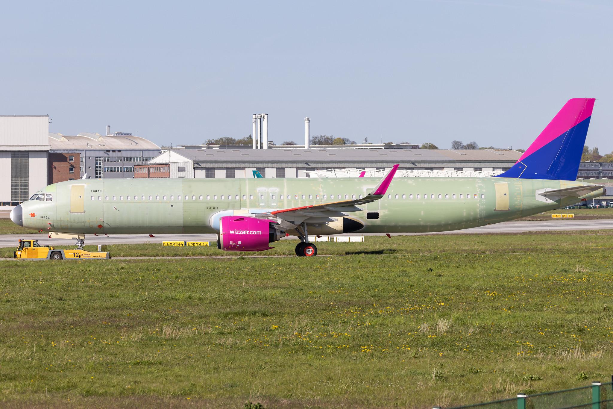 Hamburg Finkenwerder: Wizz Air (W6 / WZZ) | Airbus A321-271NX A21N | D-AZYO | HA-LZP | MSN 10875