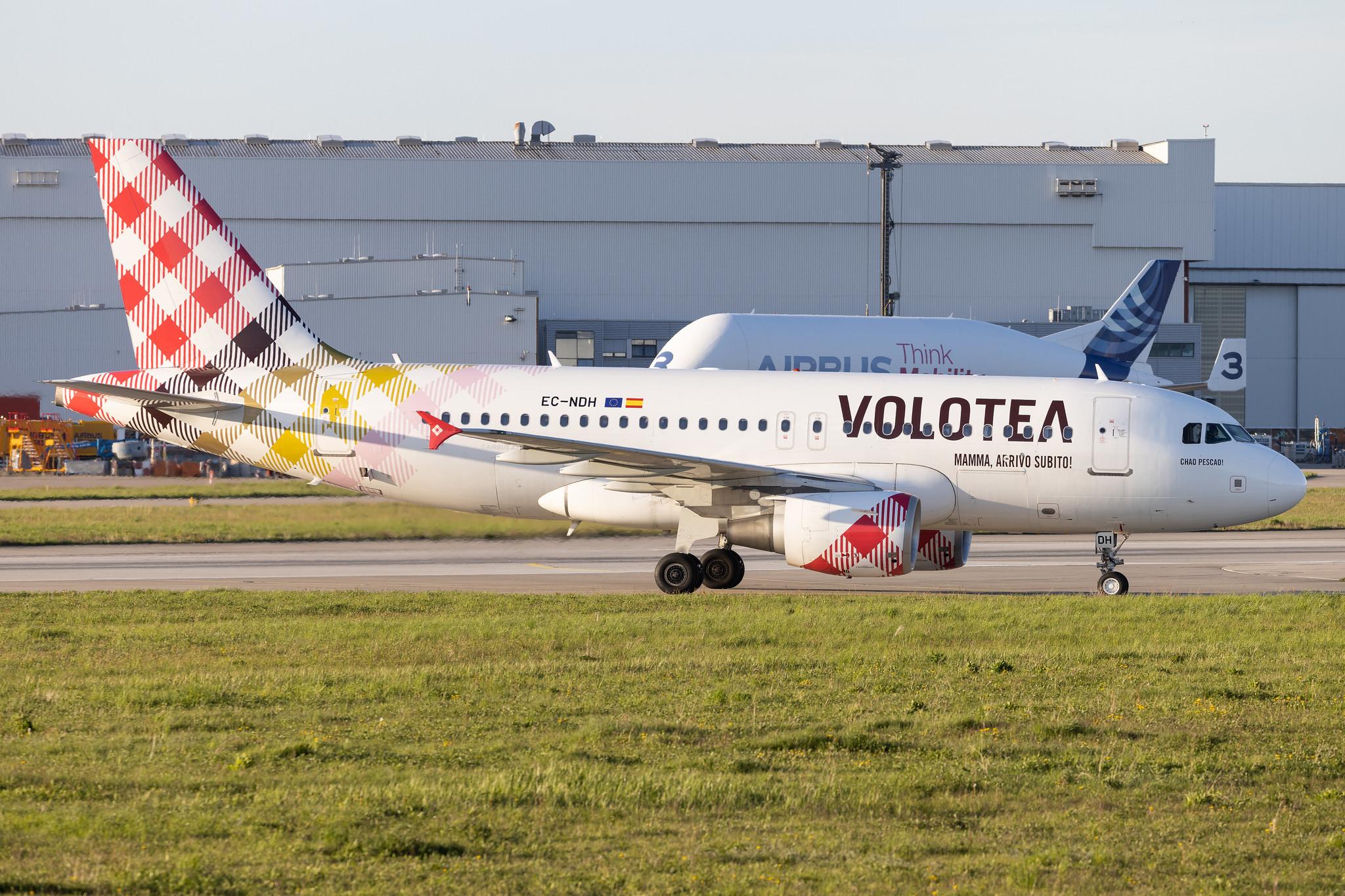 Hamburg Finkenwerder: Volotea (V7 / VOE) | Airbus A319-111 A319 | EC-NDH | MSN 03403