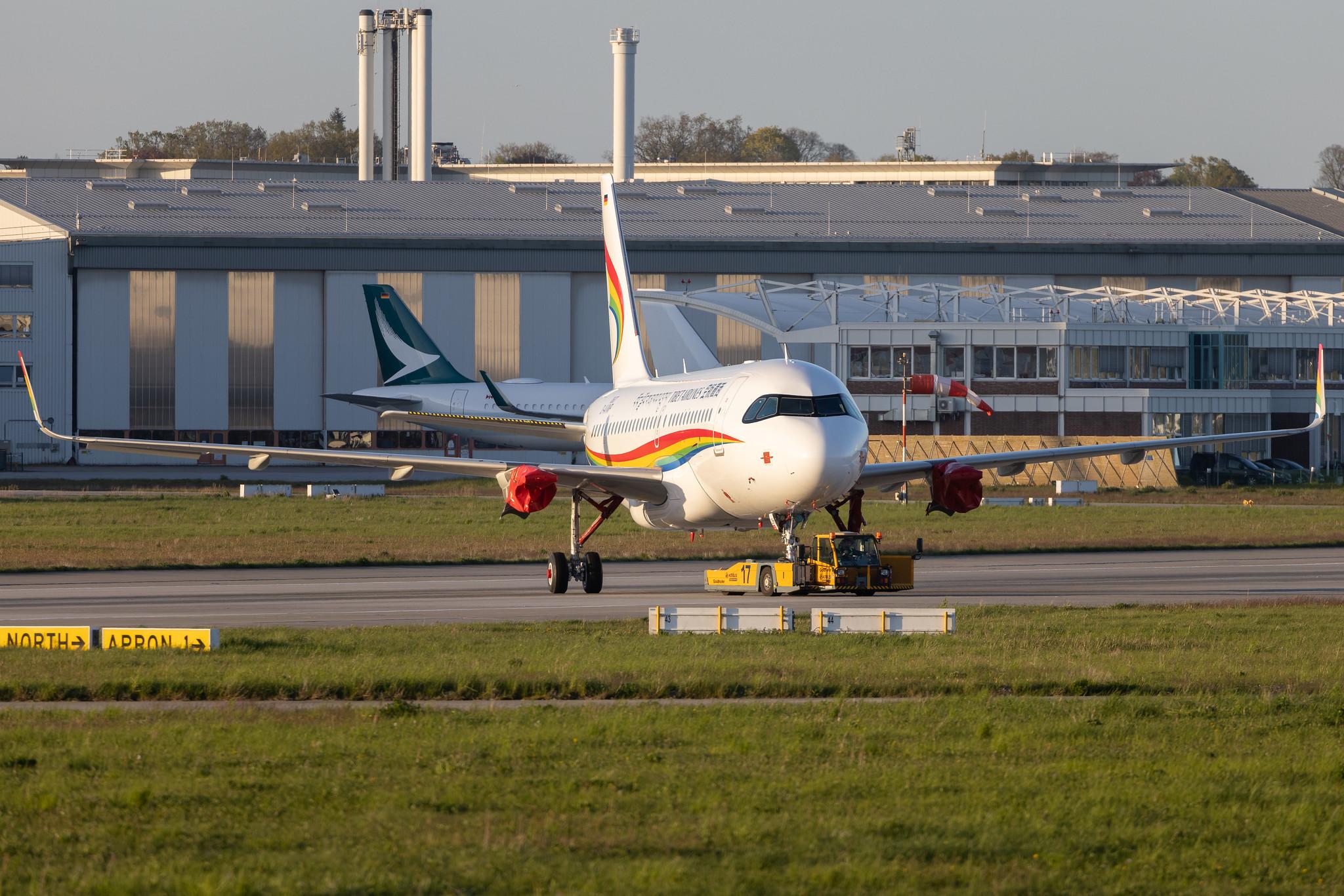 Hamburg Finkenwerder: Tibet Airlines (TV / TBA) |  Airbus A319-153N A19N | D-AVWP | MSN 10607
