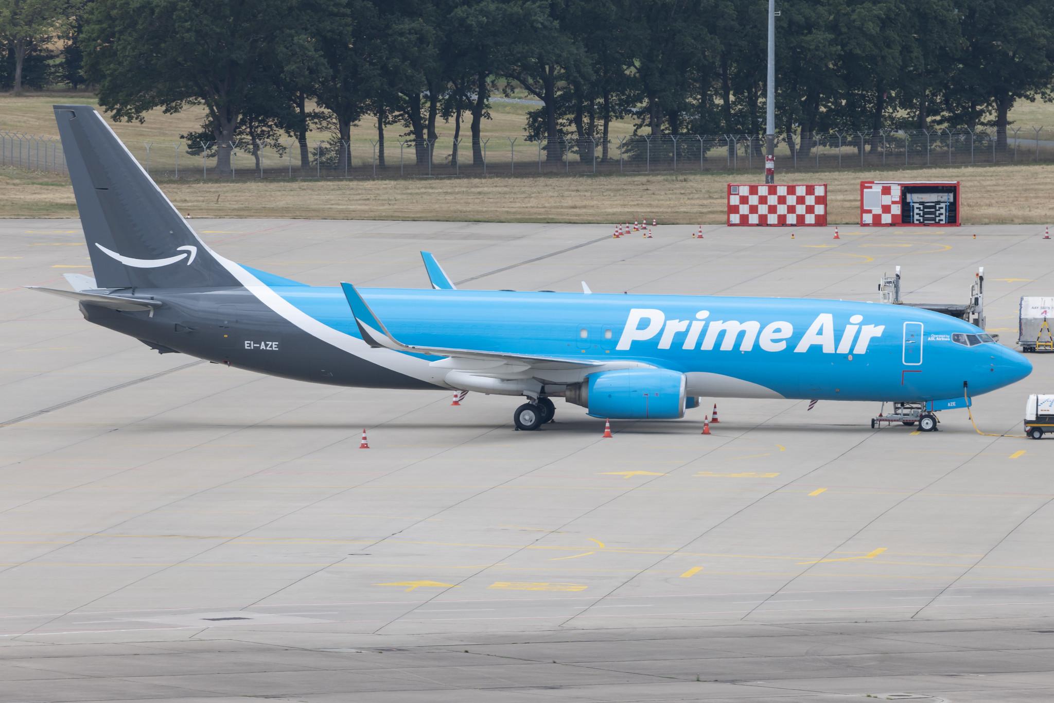 Hannover Airport: Amazon Air | Boeing 737-86Q(SF) B738 | EI-AZE | MSN 30291