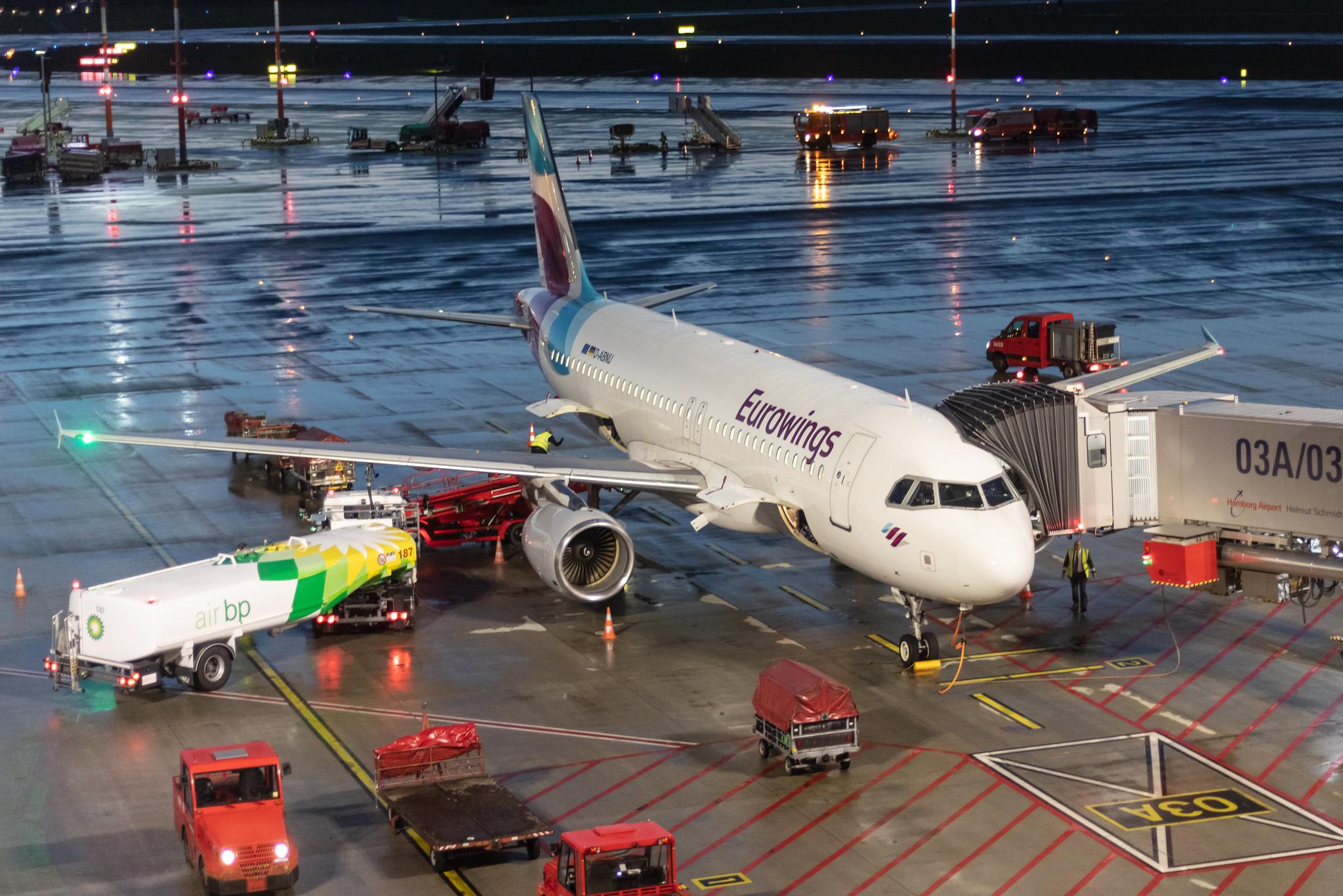 Hamburg Airport: Eurowings (EW / EWG) |  Airbus A320-214 A320 | D-ABNU | MSN 2591