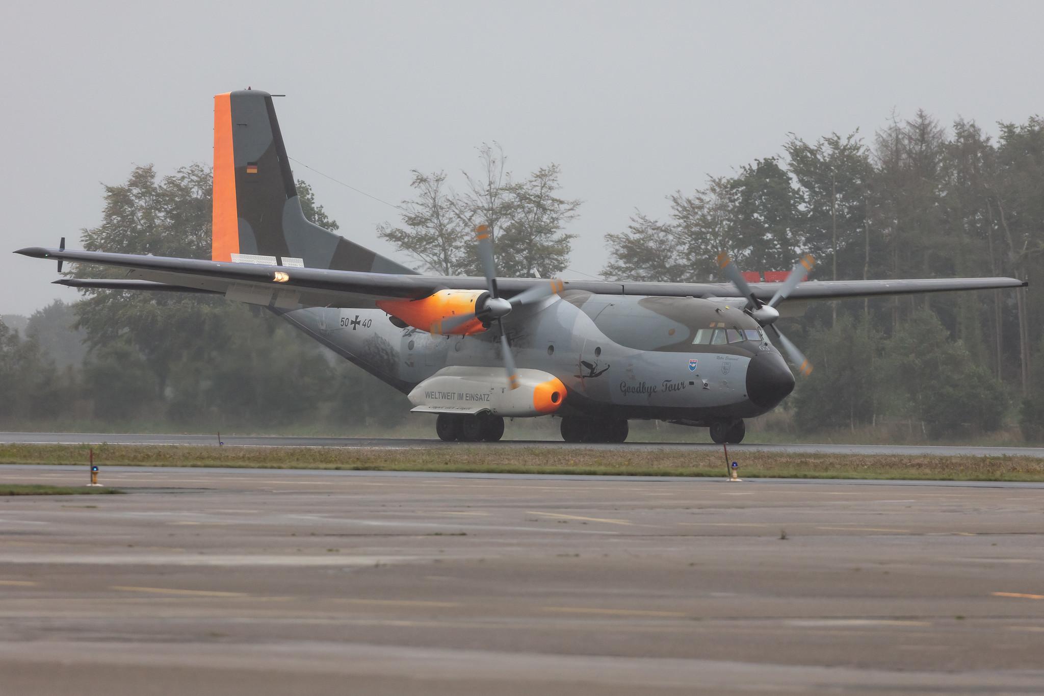 Fliegerhorst Hohn: German Air Force (/ GAF) | Transall C-160D C160 | 50+40 | MSN D62