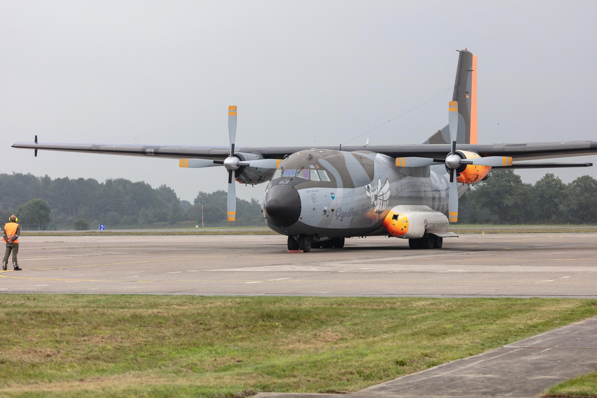 Fliegerhorst Hohn: German Air Force (/ GAF) | Transall C-160D C160 | 50+40 | MSN D62